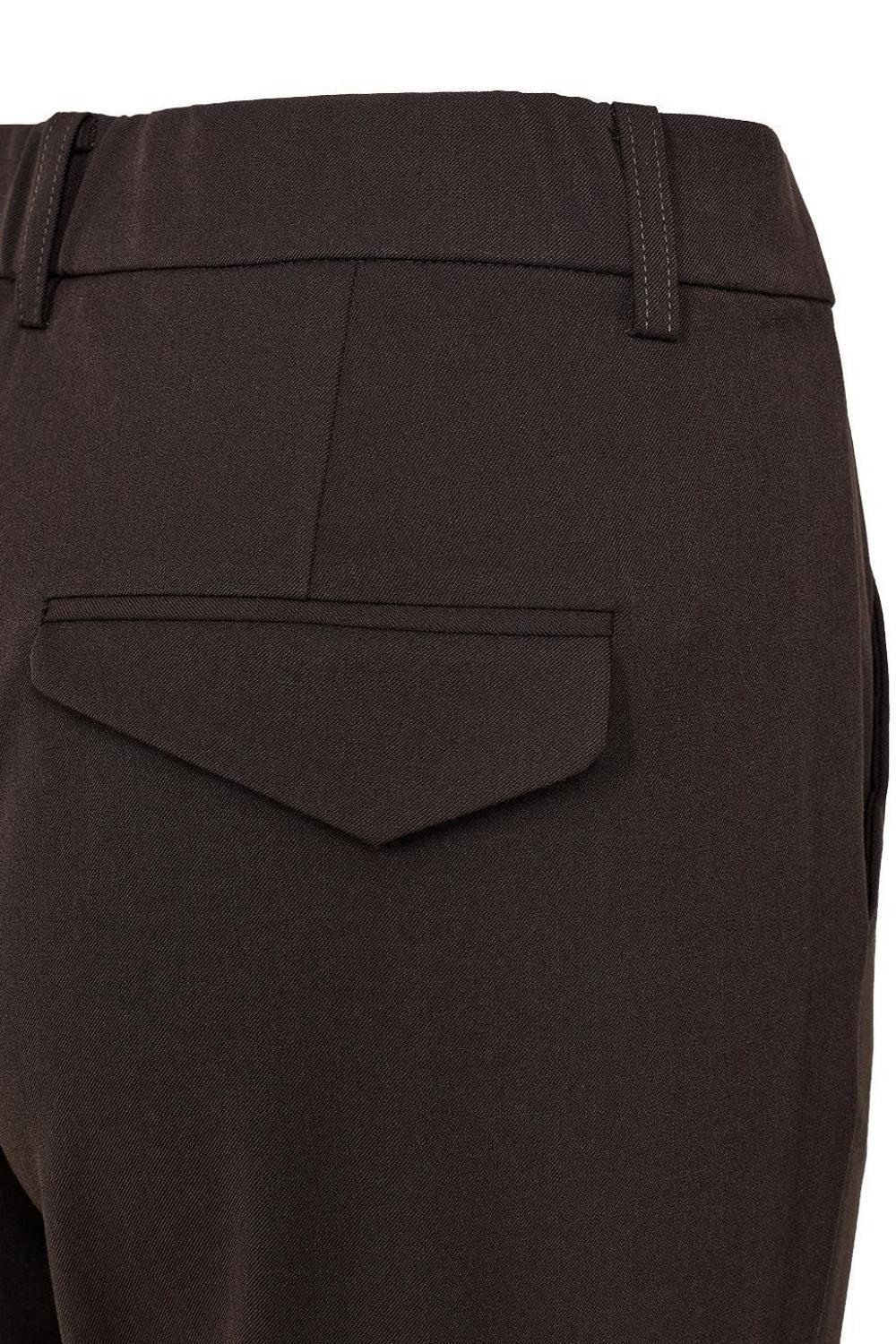 Andrea Flare Pant Brown 30"