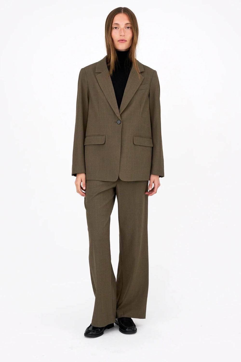 Andrea Wide Khaki 30"