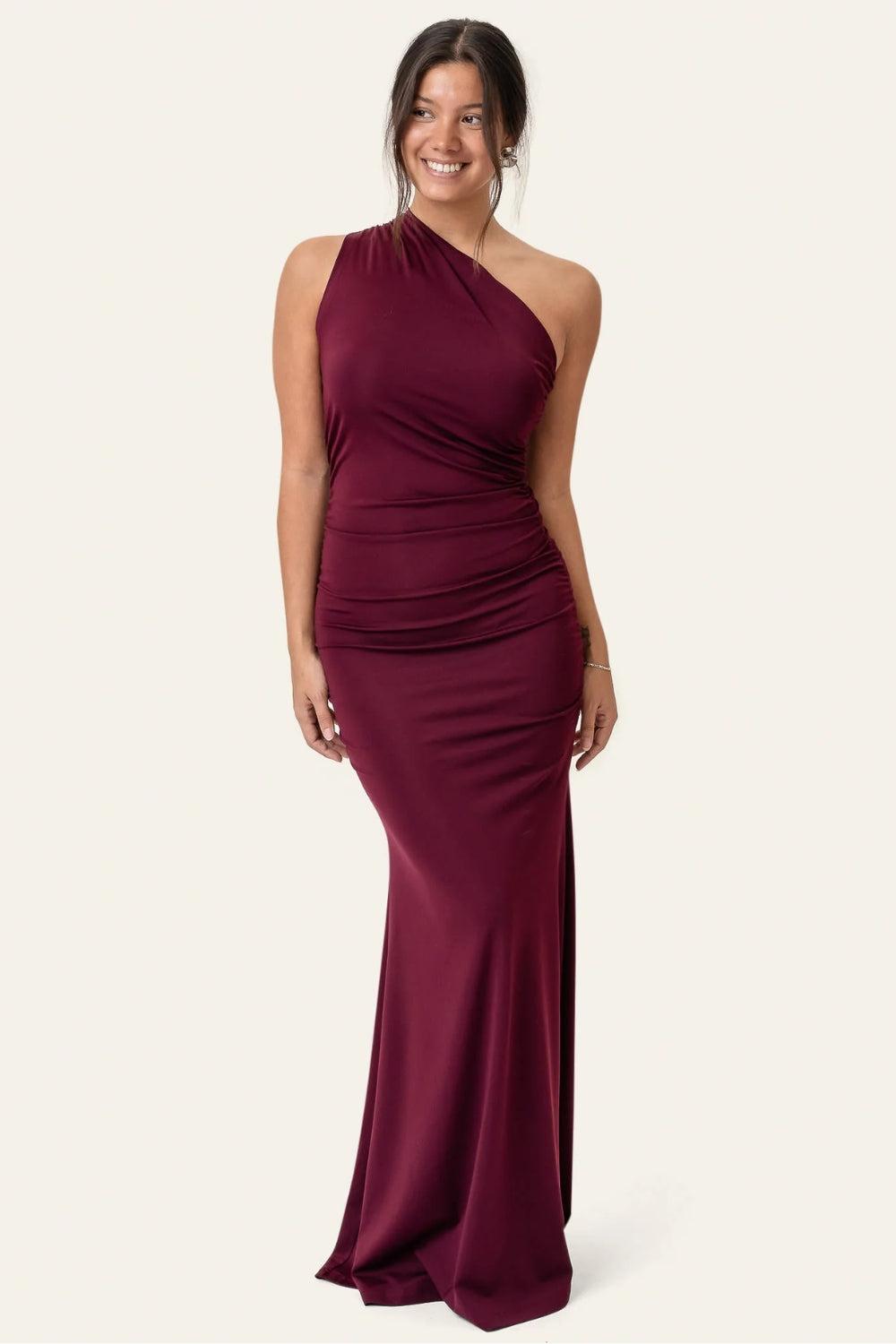AndreaIC Maxi Dress Bordeaux