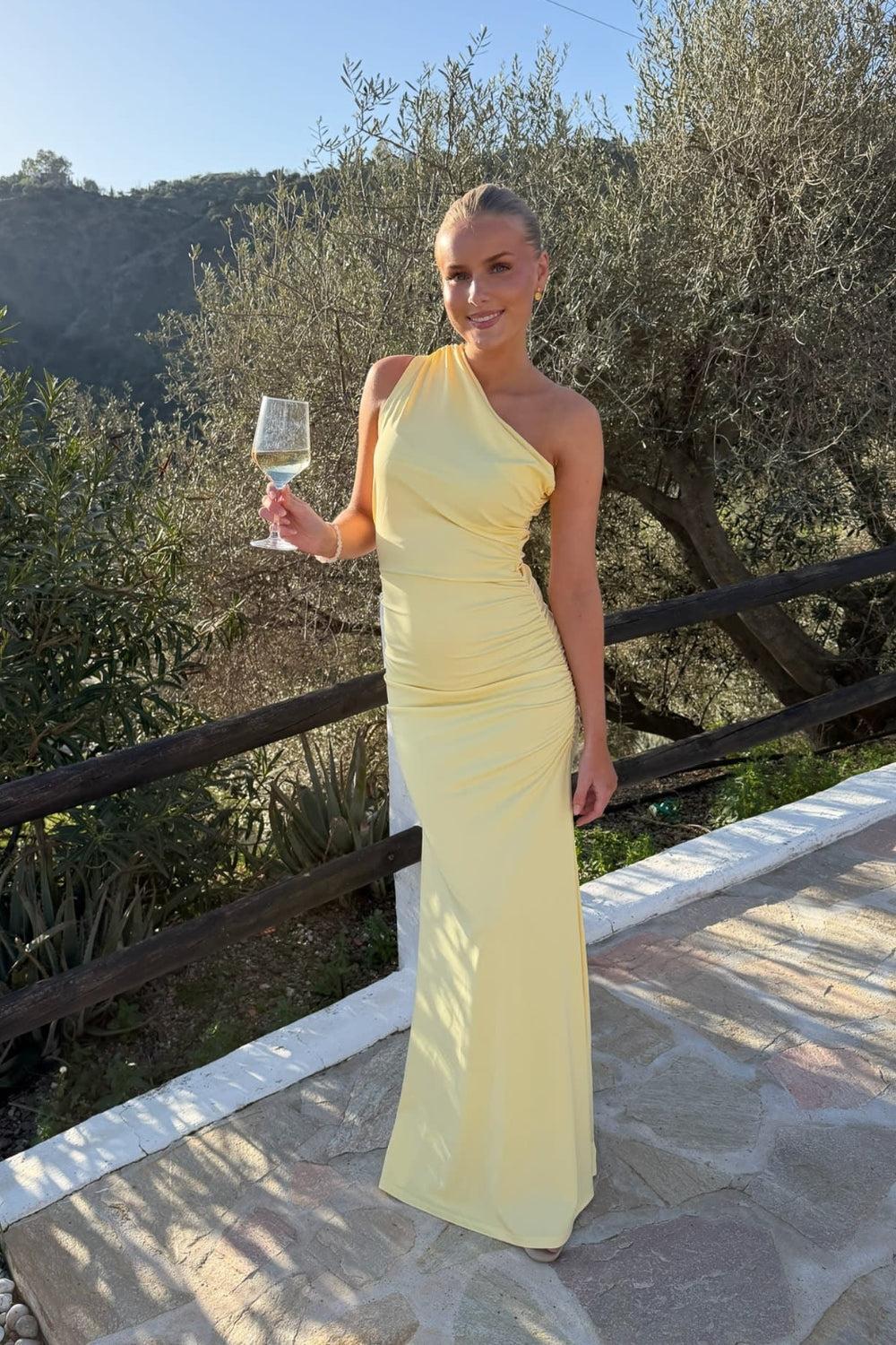 AndreaIC Maxi Dress Yellow