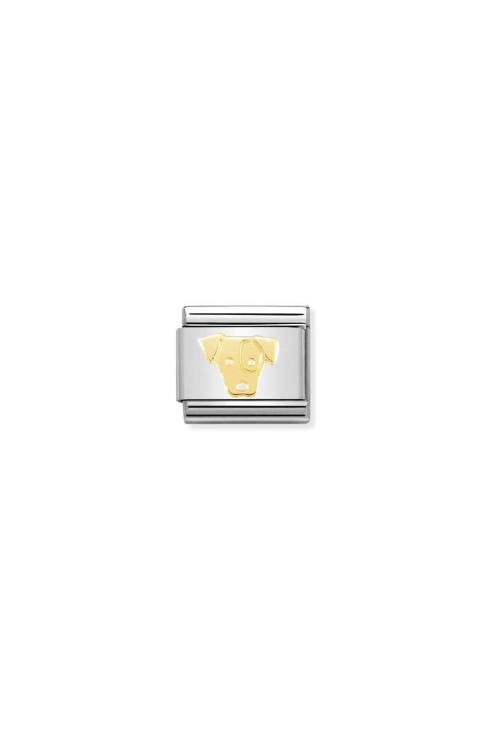 Animals 18k Gold Jack Russell DOG