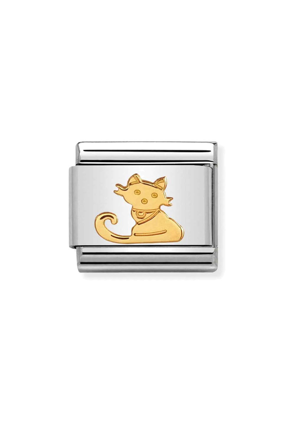 Animals 18k Gold Seated Cat