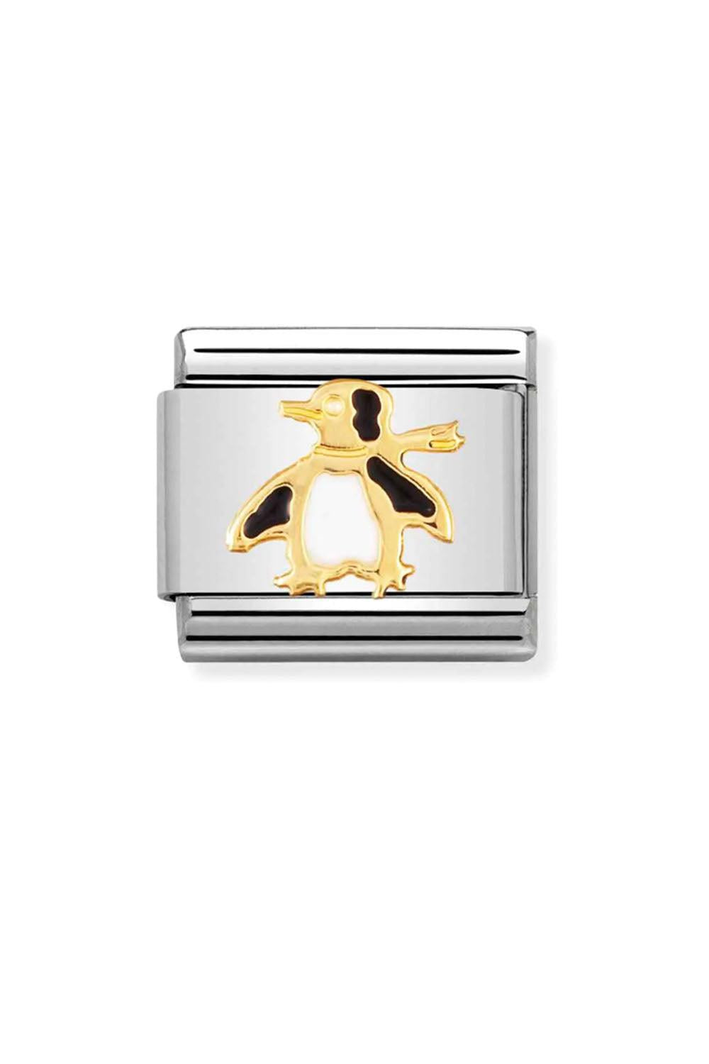 Animals 18k Gold & enamel Penguin