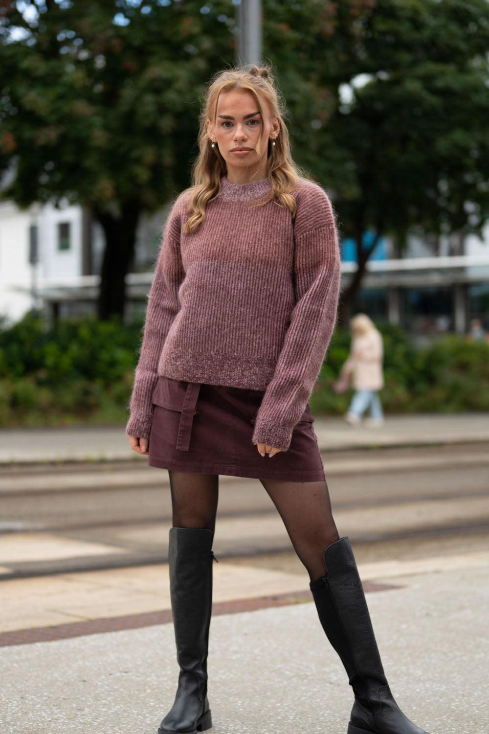 Anja Knit Sweater Pink Mix