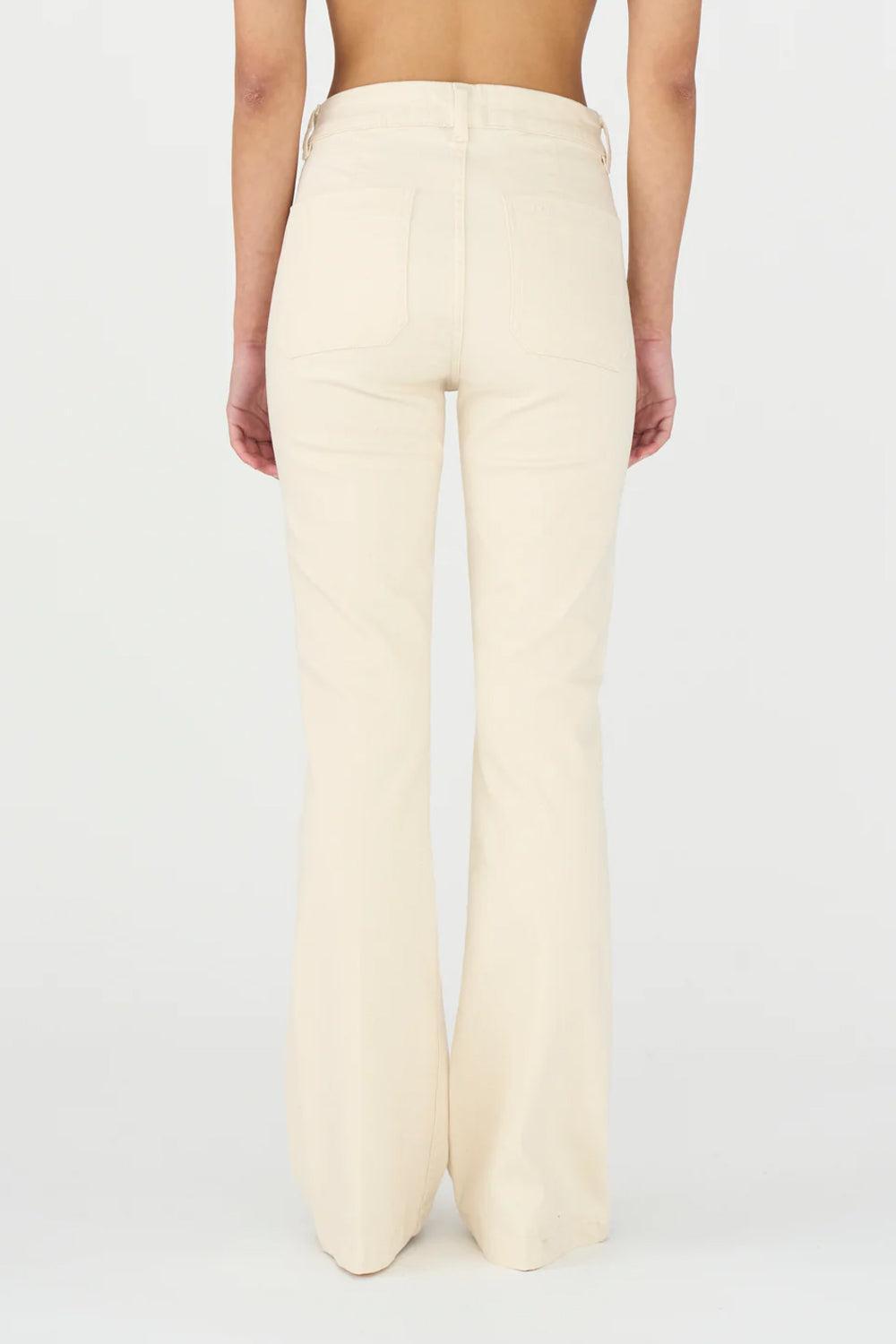 Ann Charlotte Jeans Wash Natural Ecru 32"