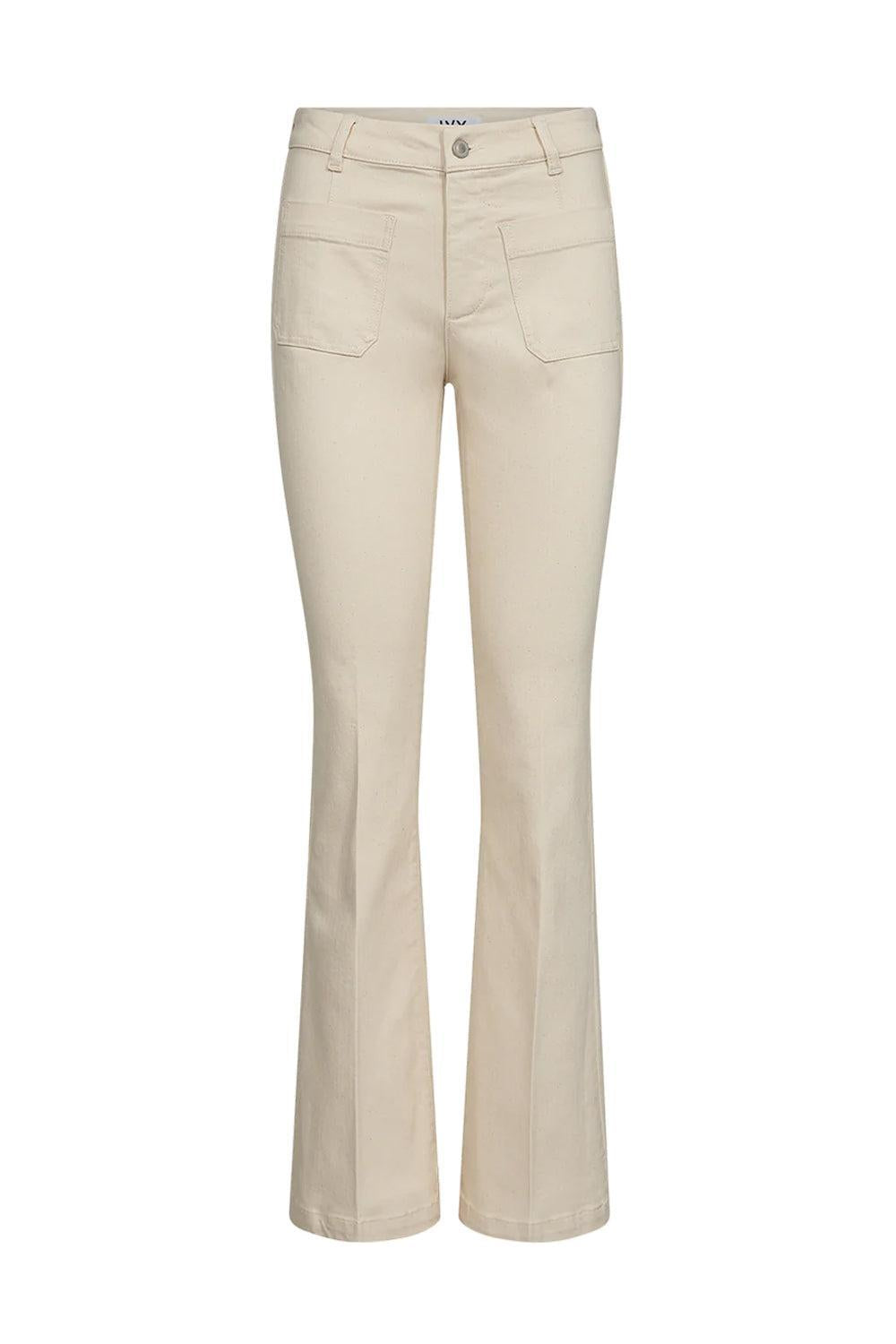 Ann Charlotte Jeans Wash Natural Ecru 32"