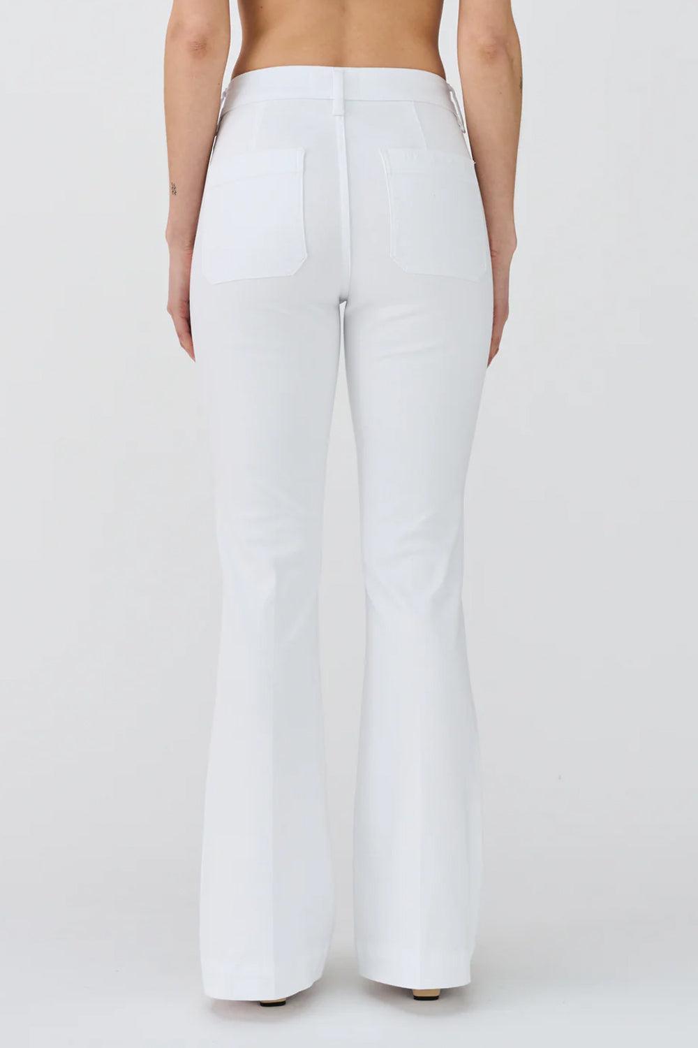 Ann Charlotte Jeans White 32"