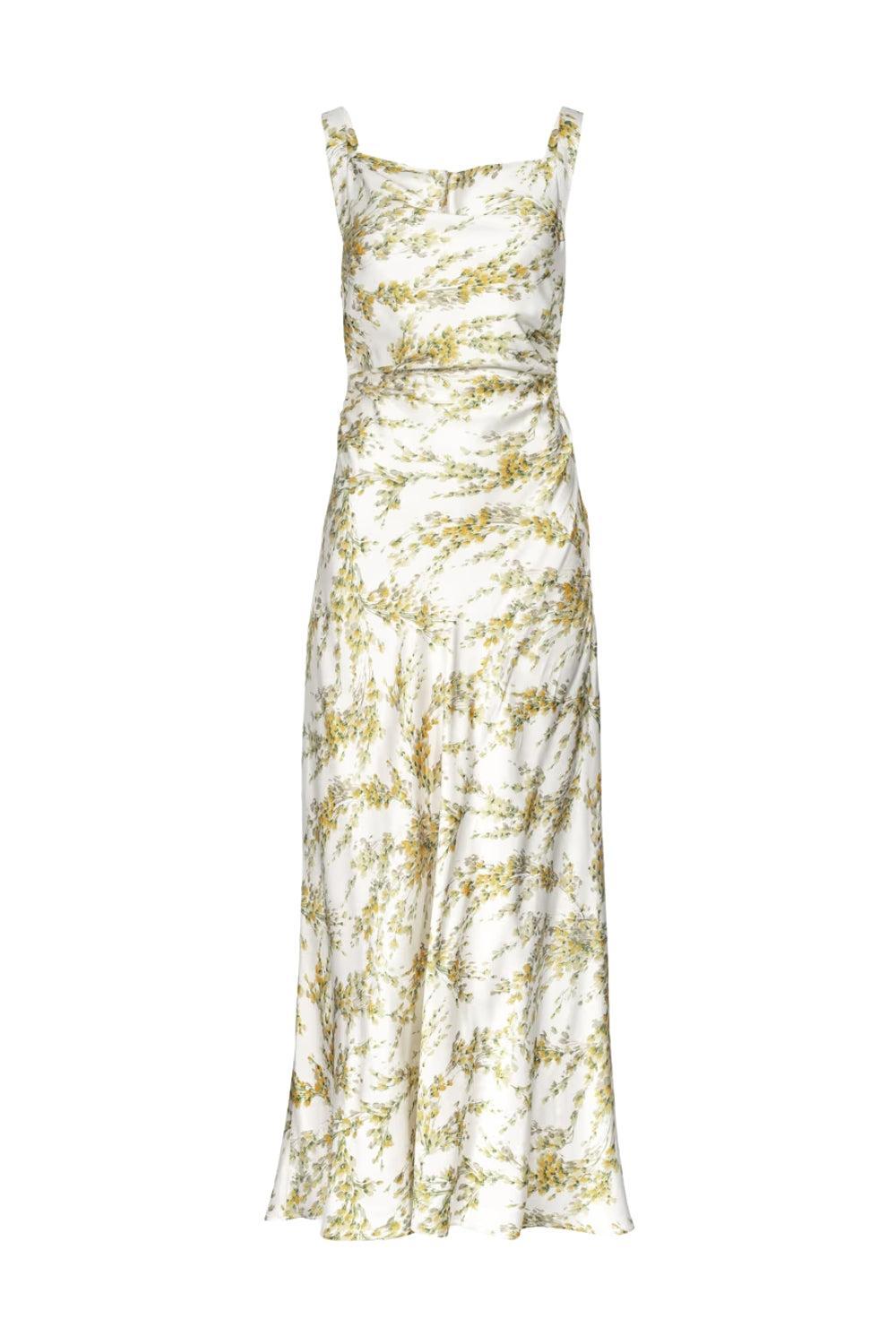 Anna Dress Yellow Mimosa