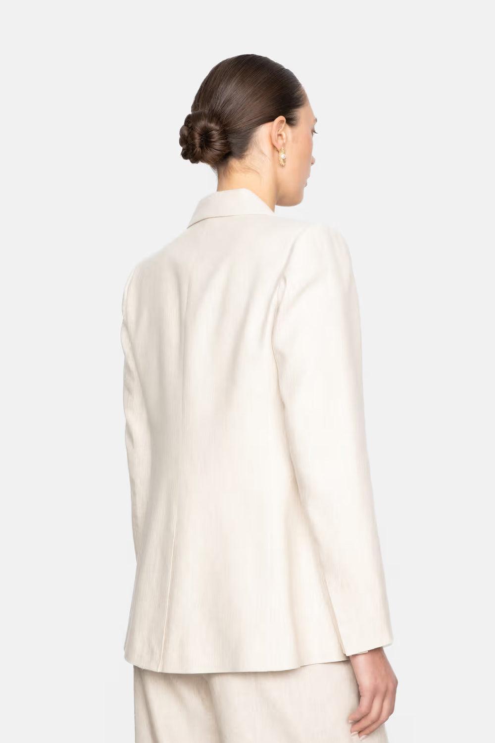 Antonia Blazer Light Sand Melange