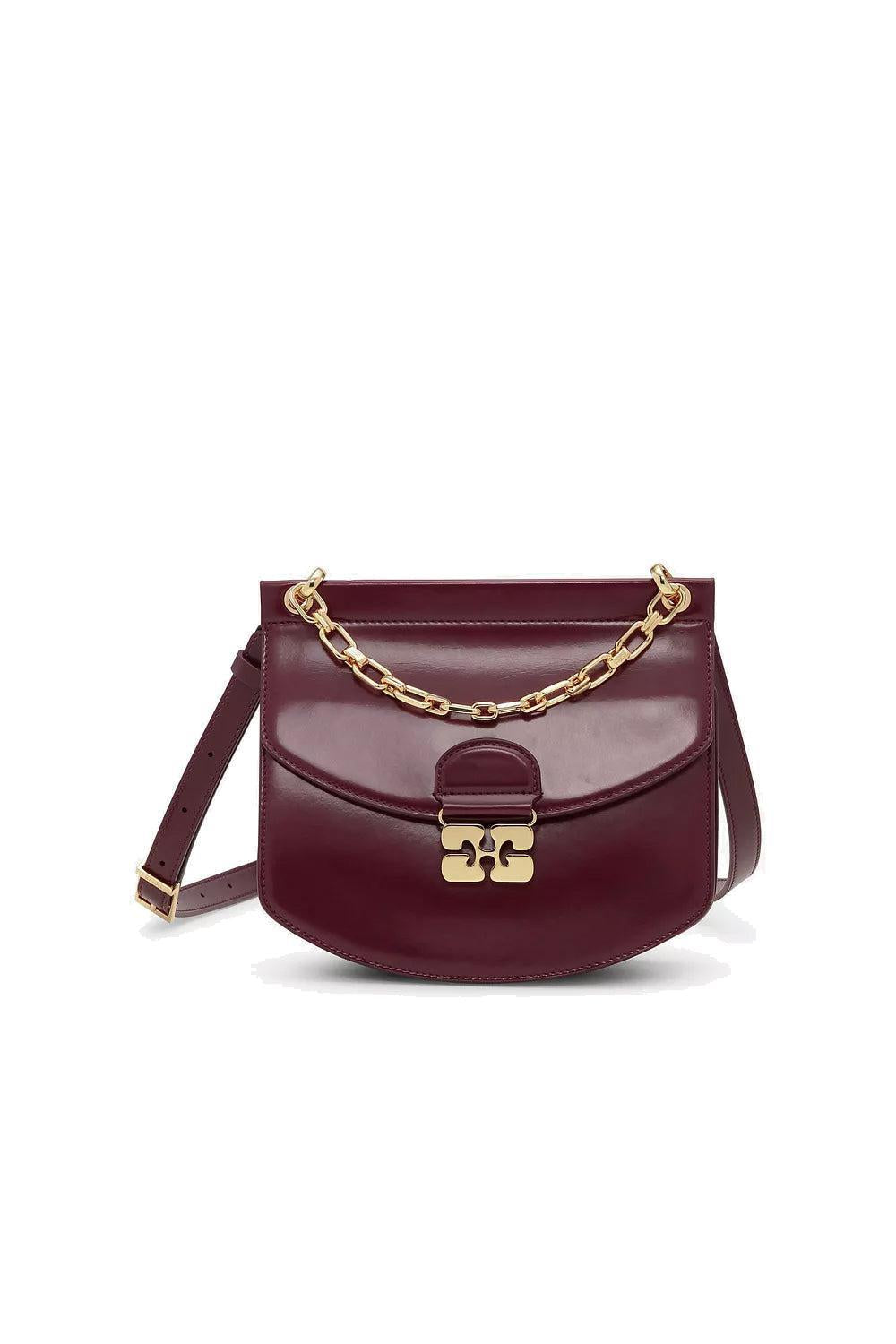 Apo-G Bag Small Box Chain Tawny Port