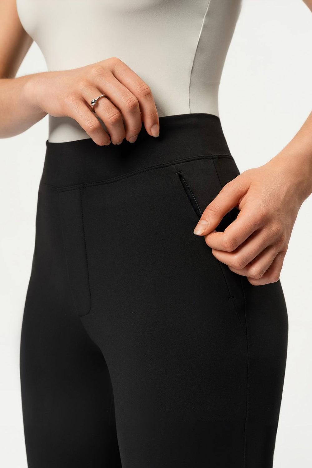 Asana Slim Pant Black 30"