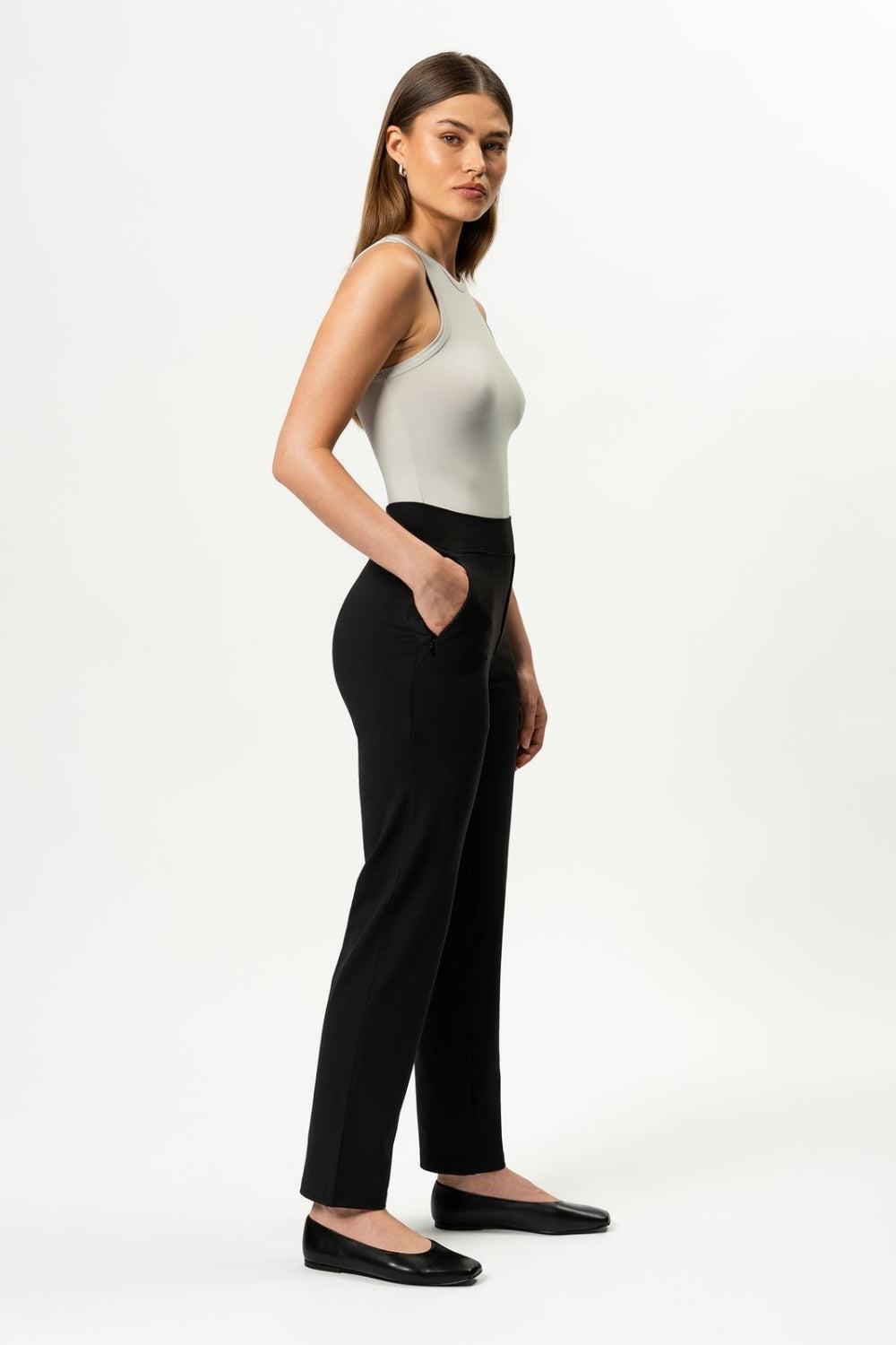 Asana Slim Pant Black 32"