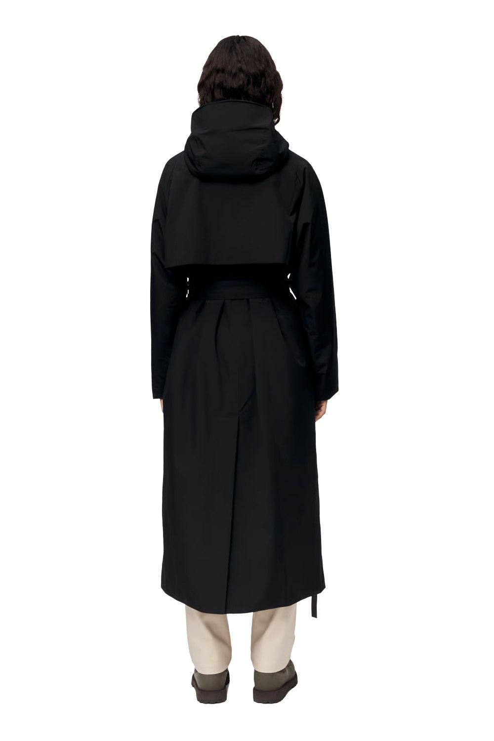 Åse Insulated coat Black