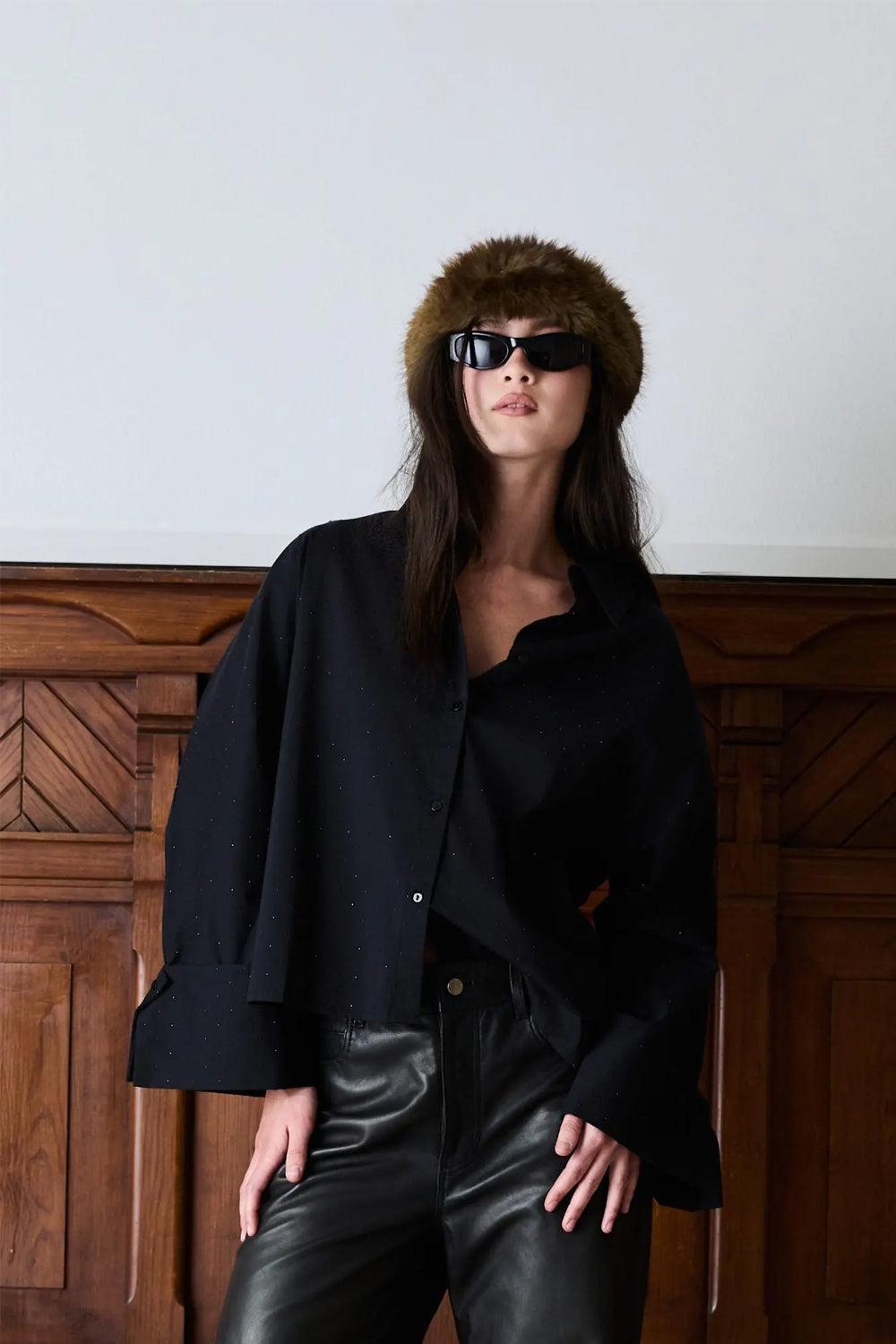 Atari Embellished Shirt Black