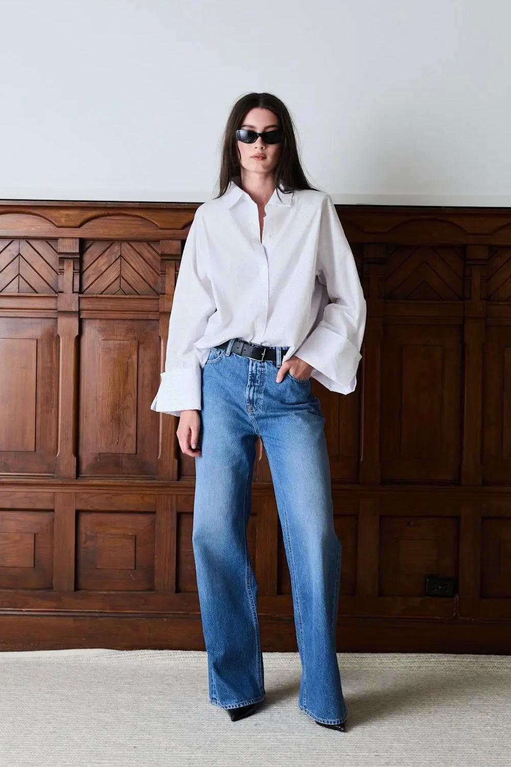 Atari Embellished Shirt White