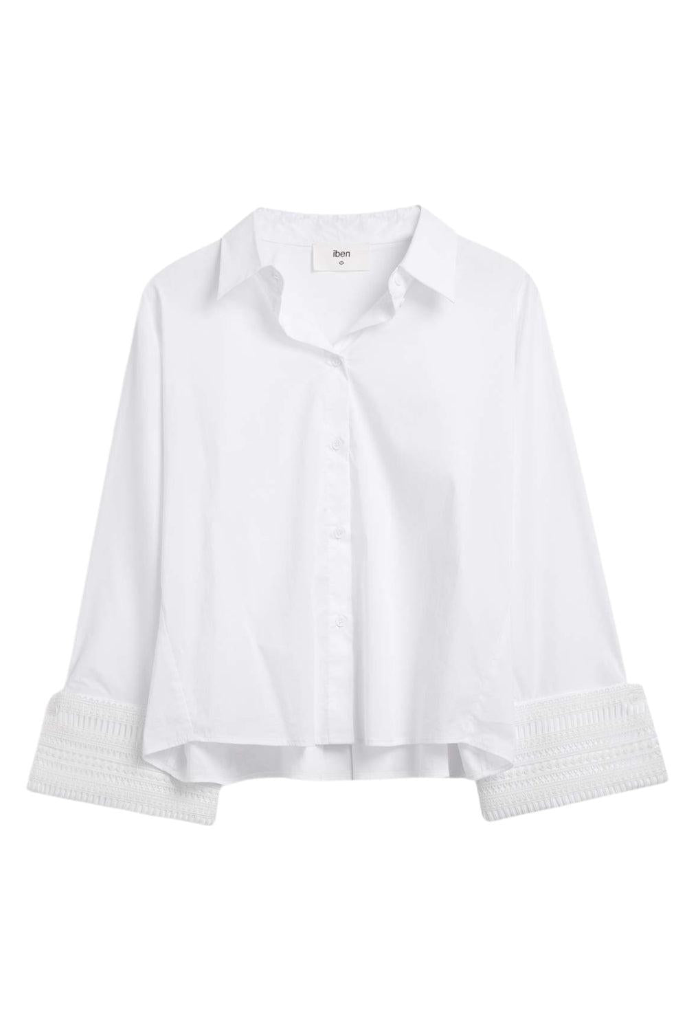 Atari Lace Shirt Bright White