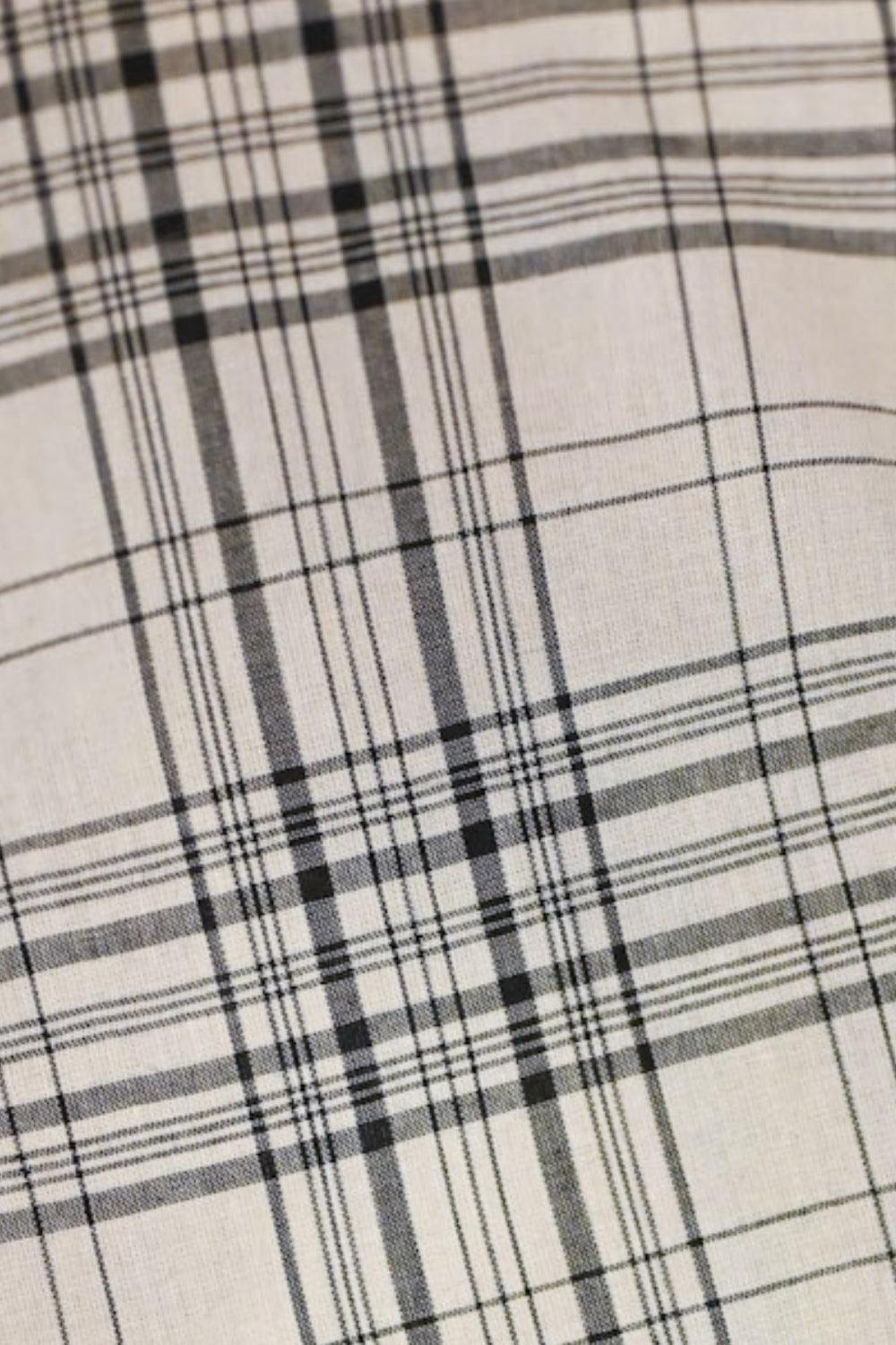 Atari Shirt White Check