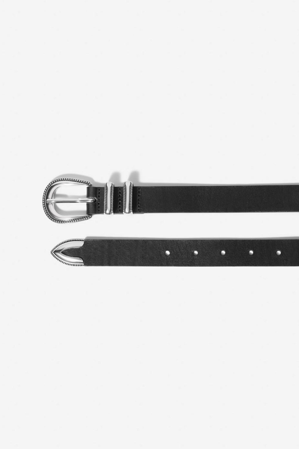 Aubrey belt black silver