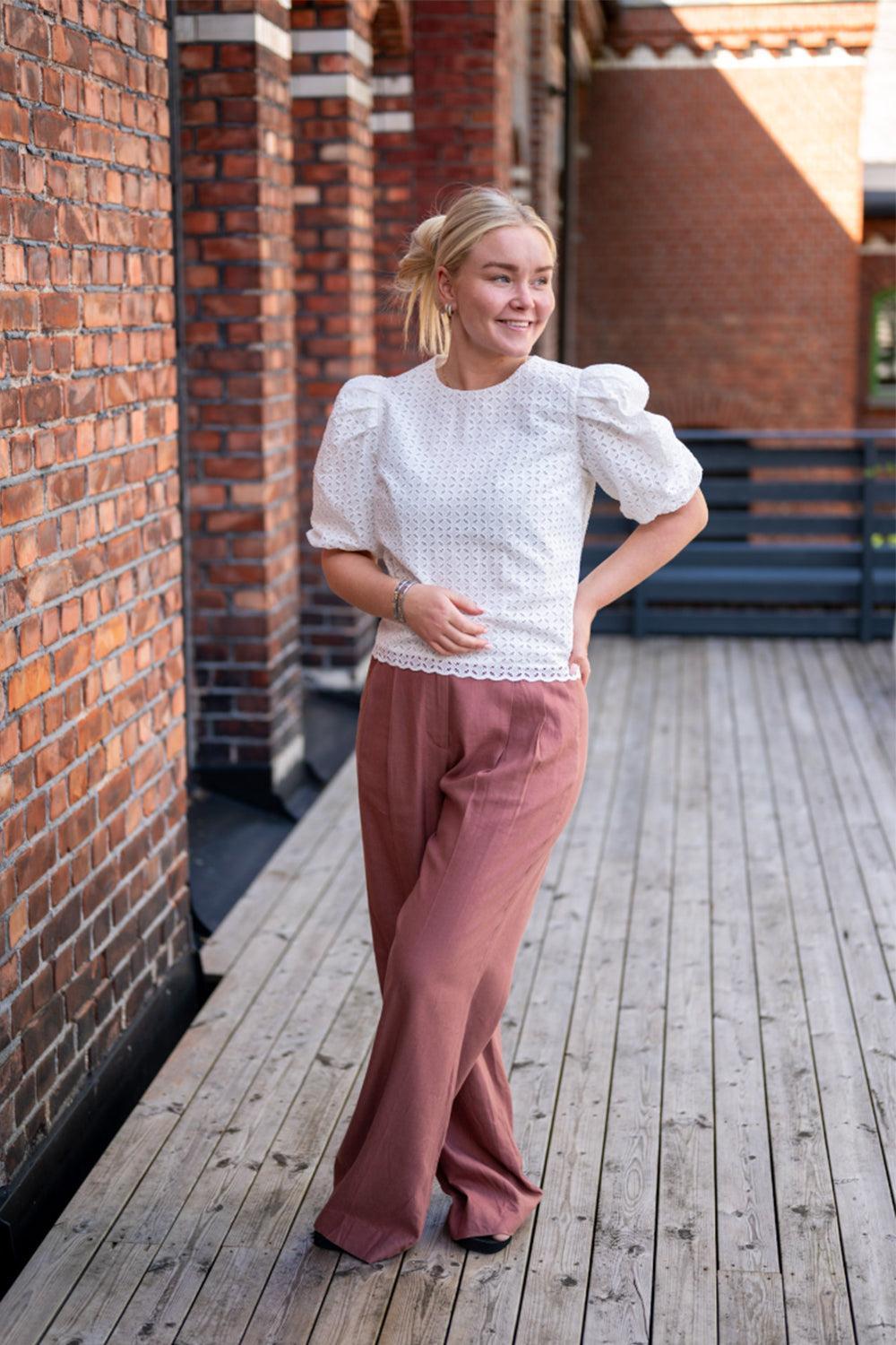 Ava Trousers Terracotta
