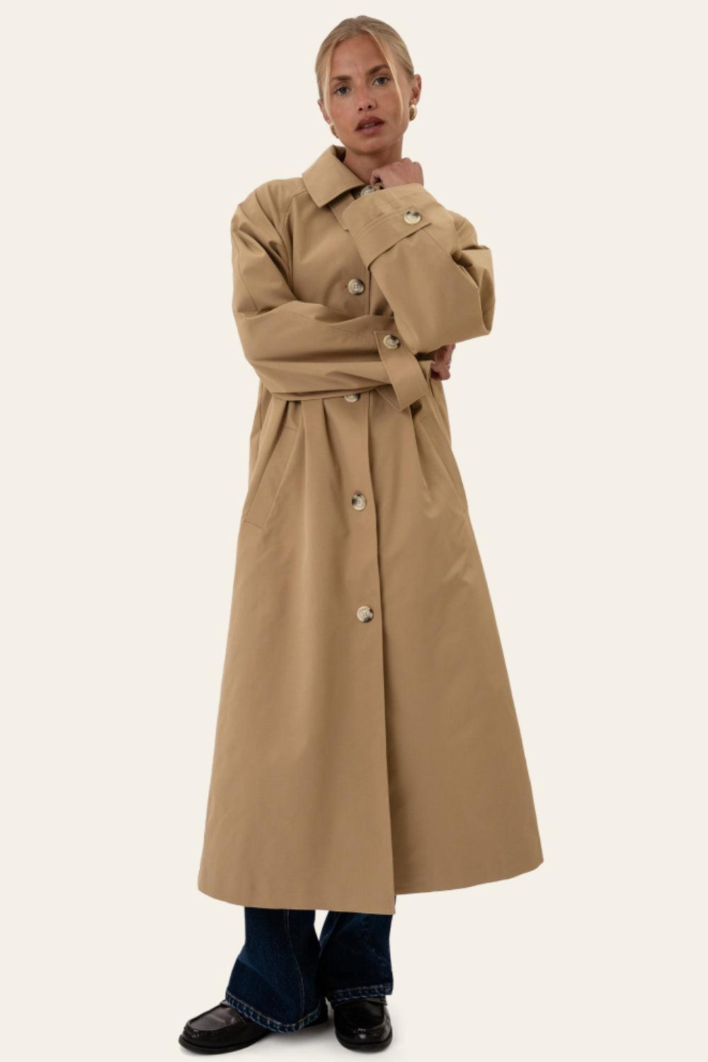 AvaIc Trenchcoat Camel