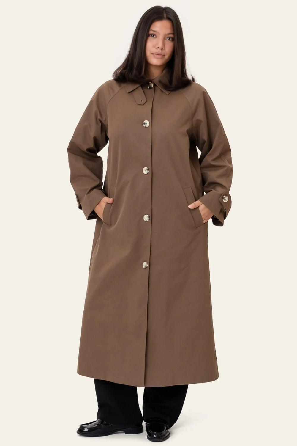AvaIc Trenchcoat Dark Brown