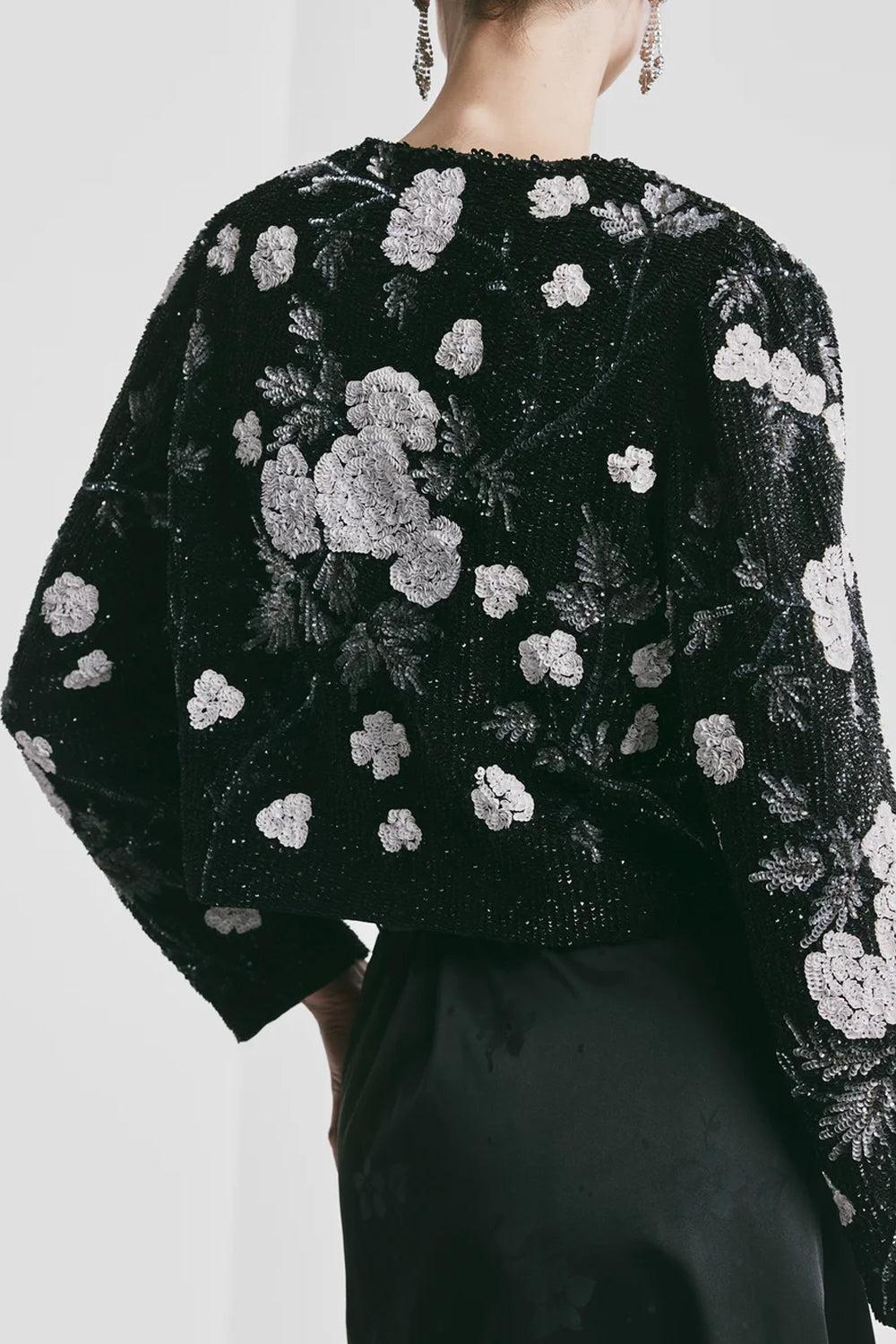 Beaded Cropped Jacket