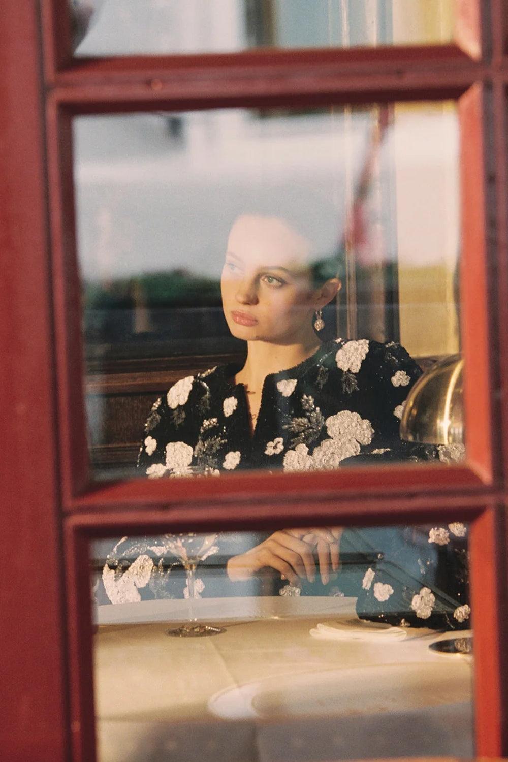 Beaded Cropped Jacket