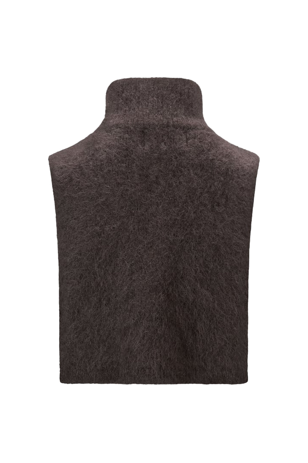 Belinda Chunky High Neck Dark Brown