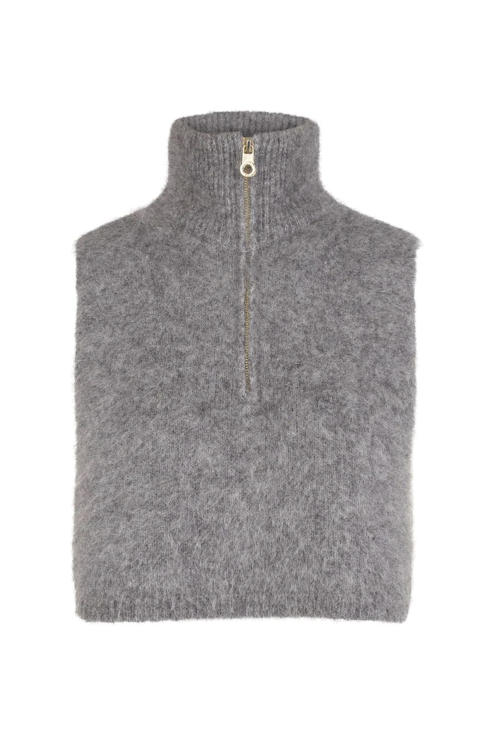 Belinda chunky high neck Grey Melange