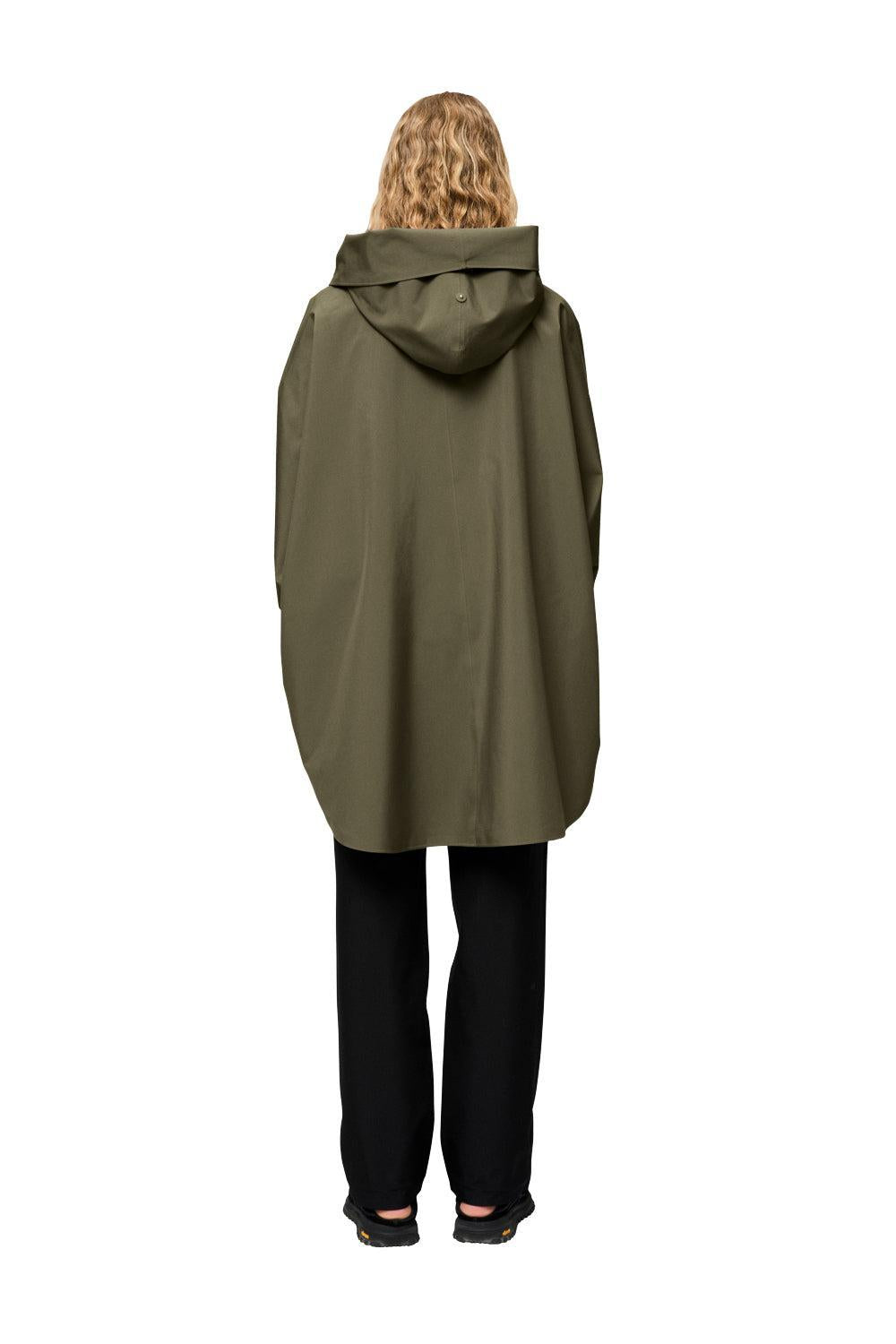 Bergen Poncho Grape Leaf