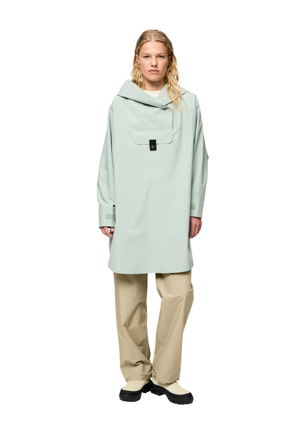 Bergen Poncho Iceberg Green