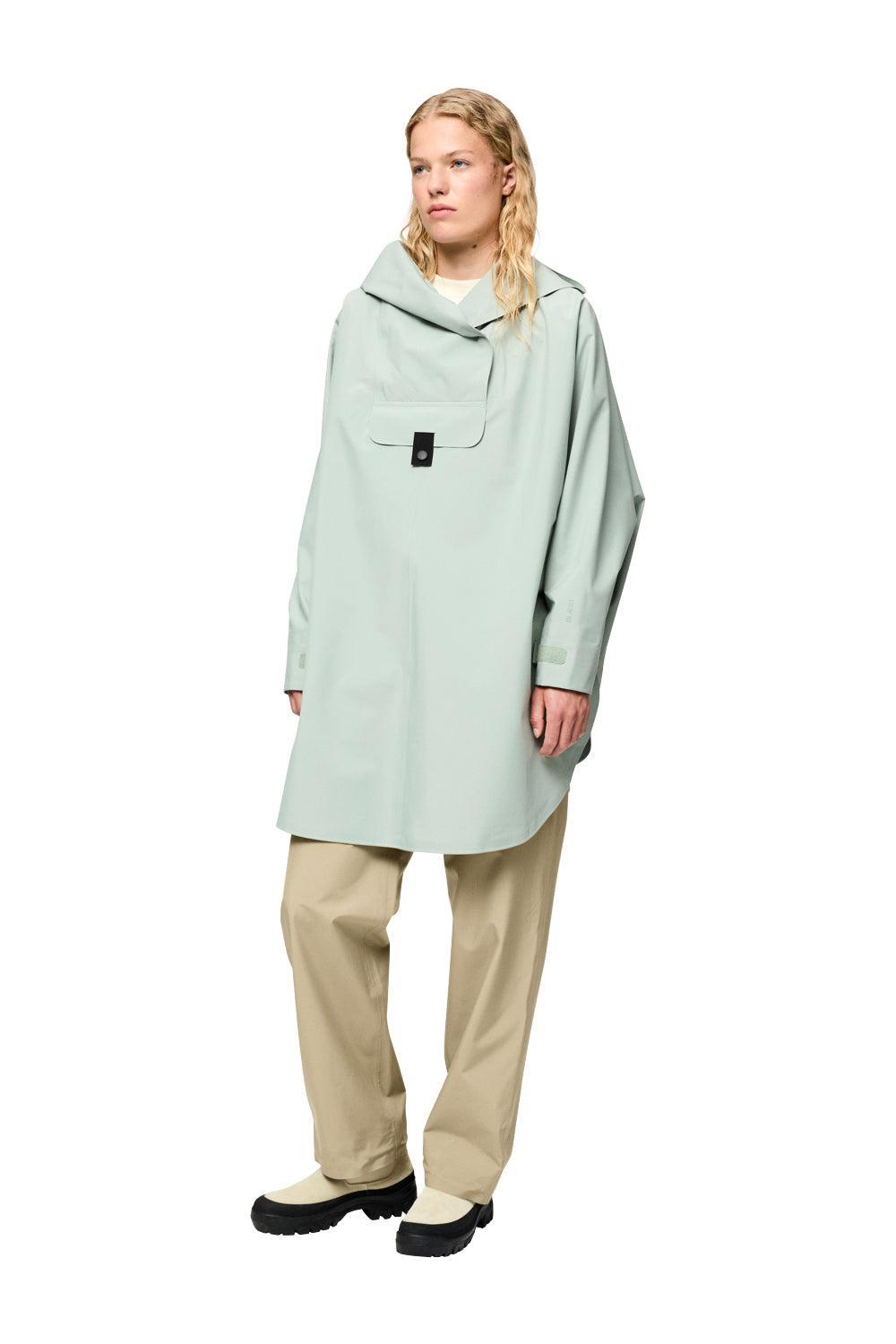 Bergen Poncho Iceberg Green
