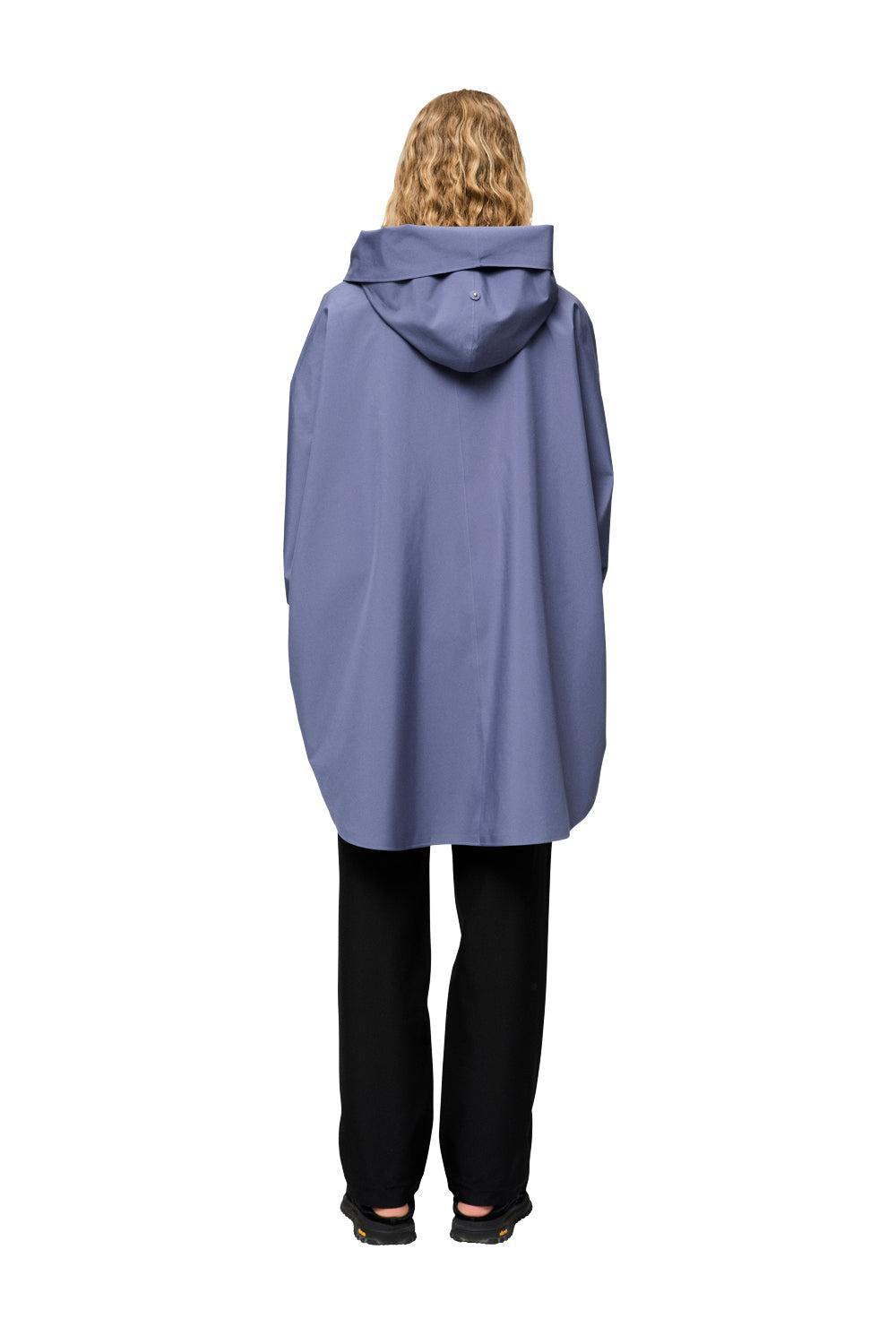 Bergen Poncho Night Shadow