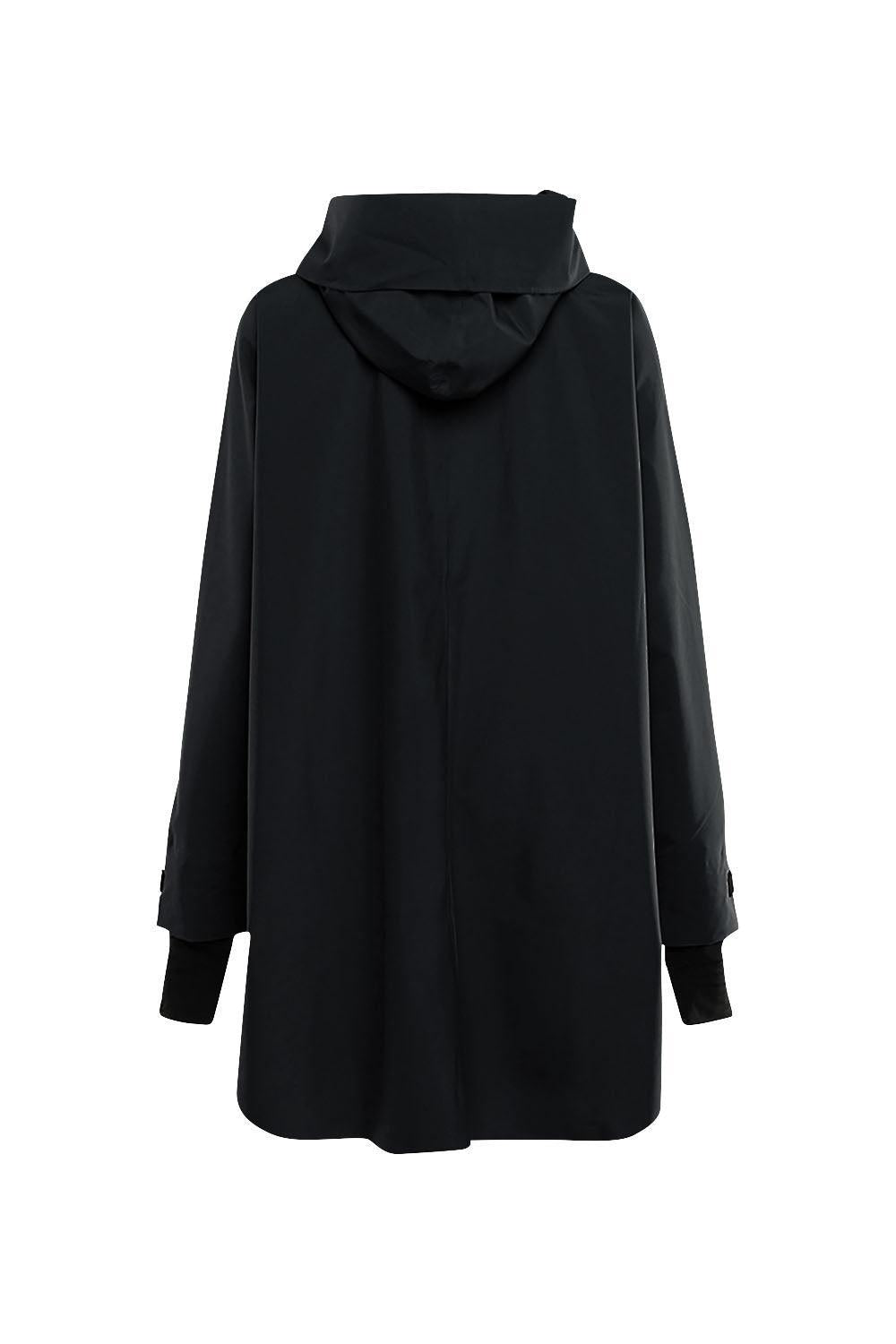 Bergen Poncho black
