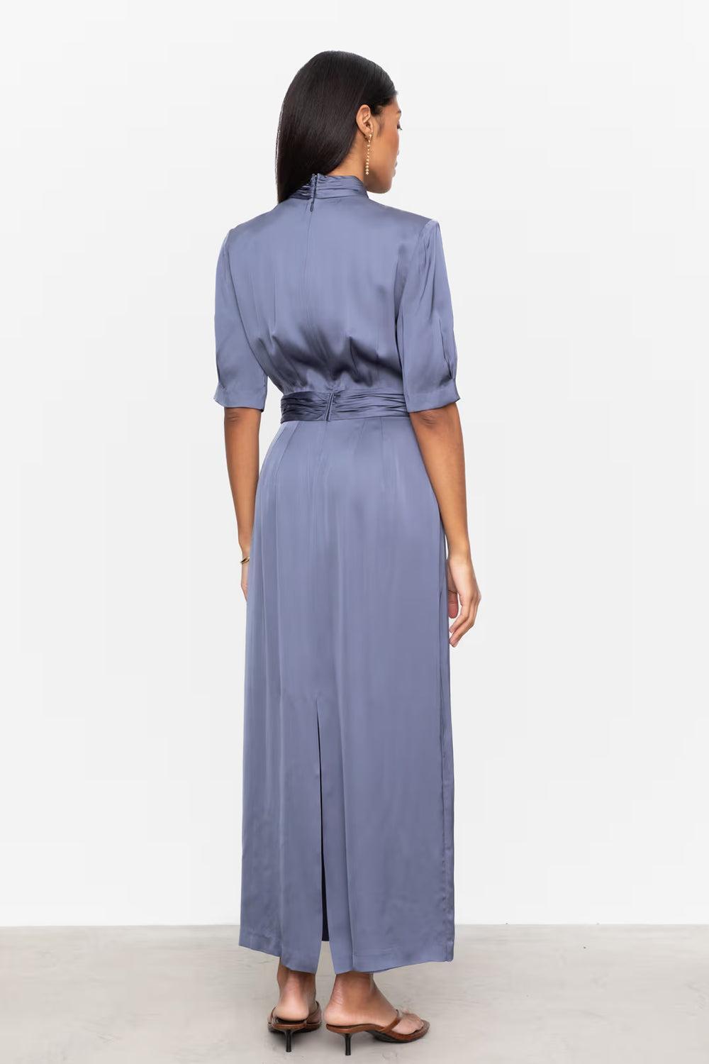 Beronia Dress Mid Blue