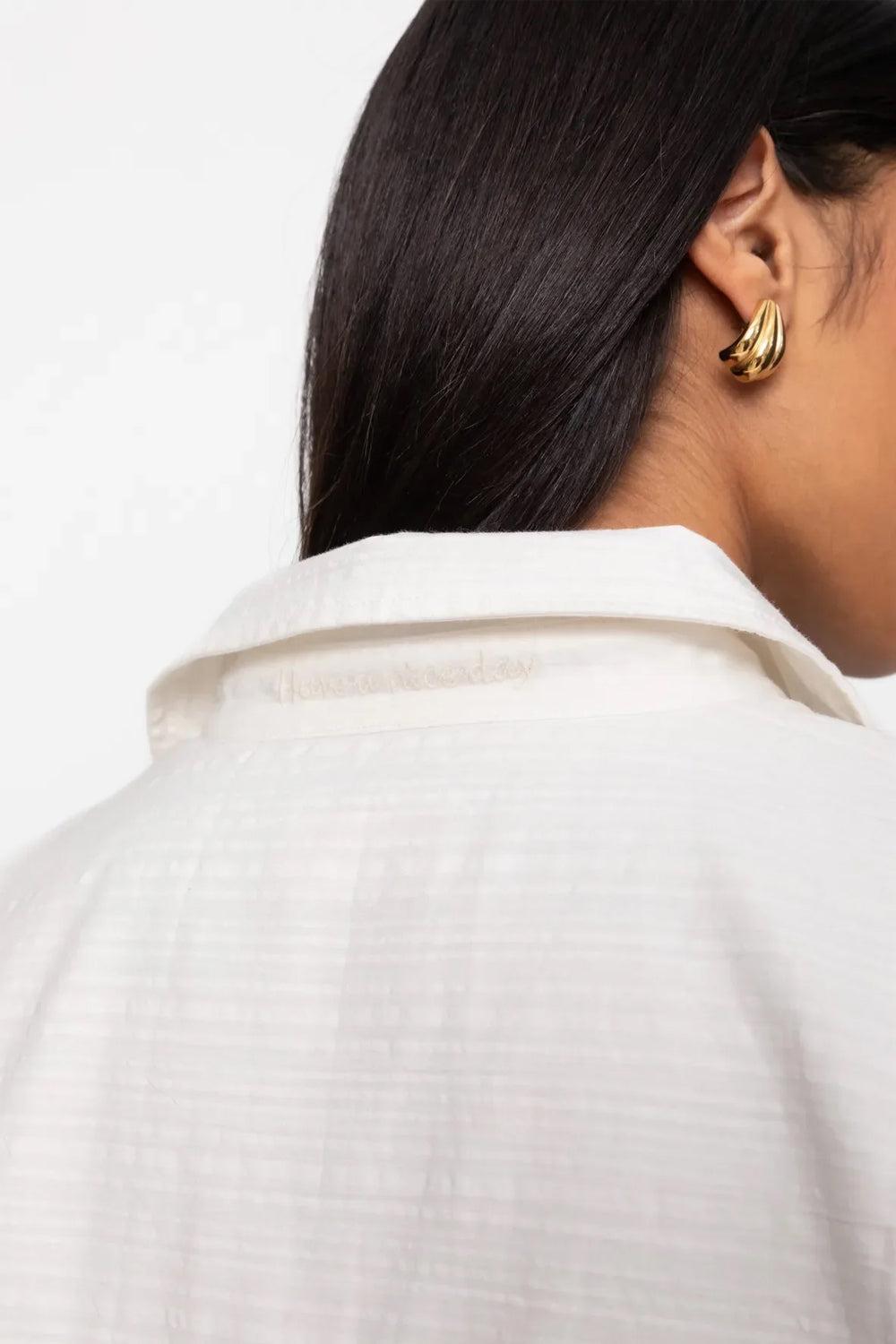 Bibi Crepe Shirt White