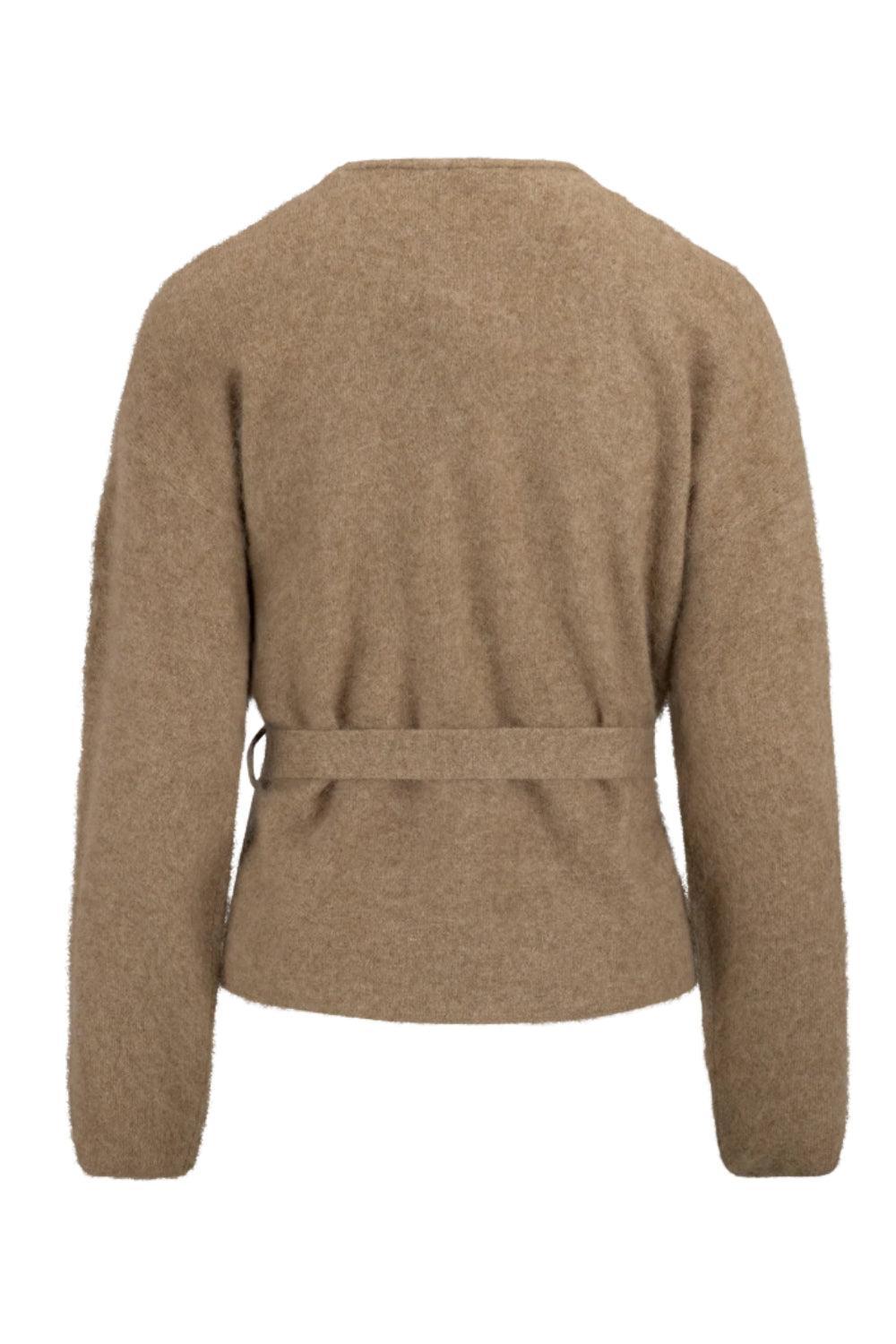 Boudica Cardigan Sand Brown