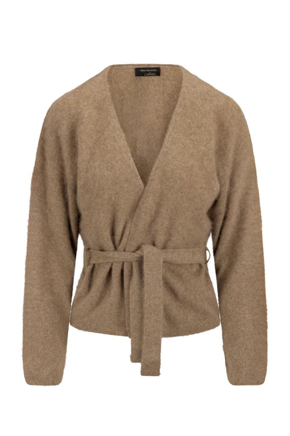 Boudica Cardigan Sand Brown