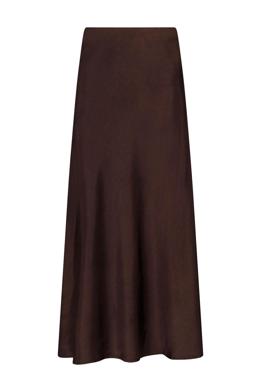 Bovary Skirt Dark Brown