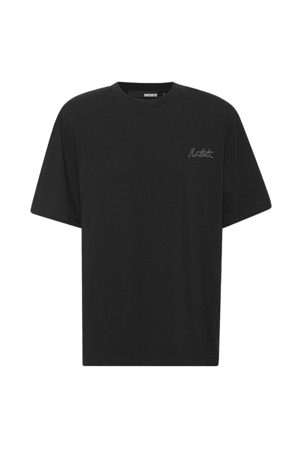 Boxy Logo T-shirt Black