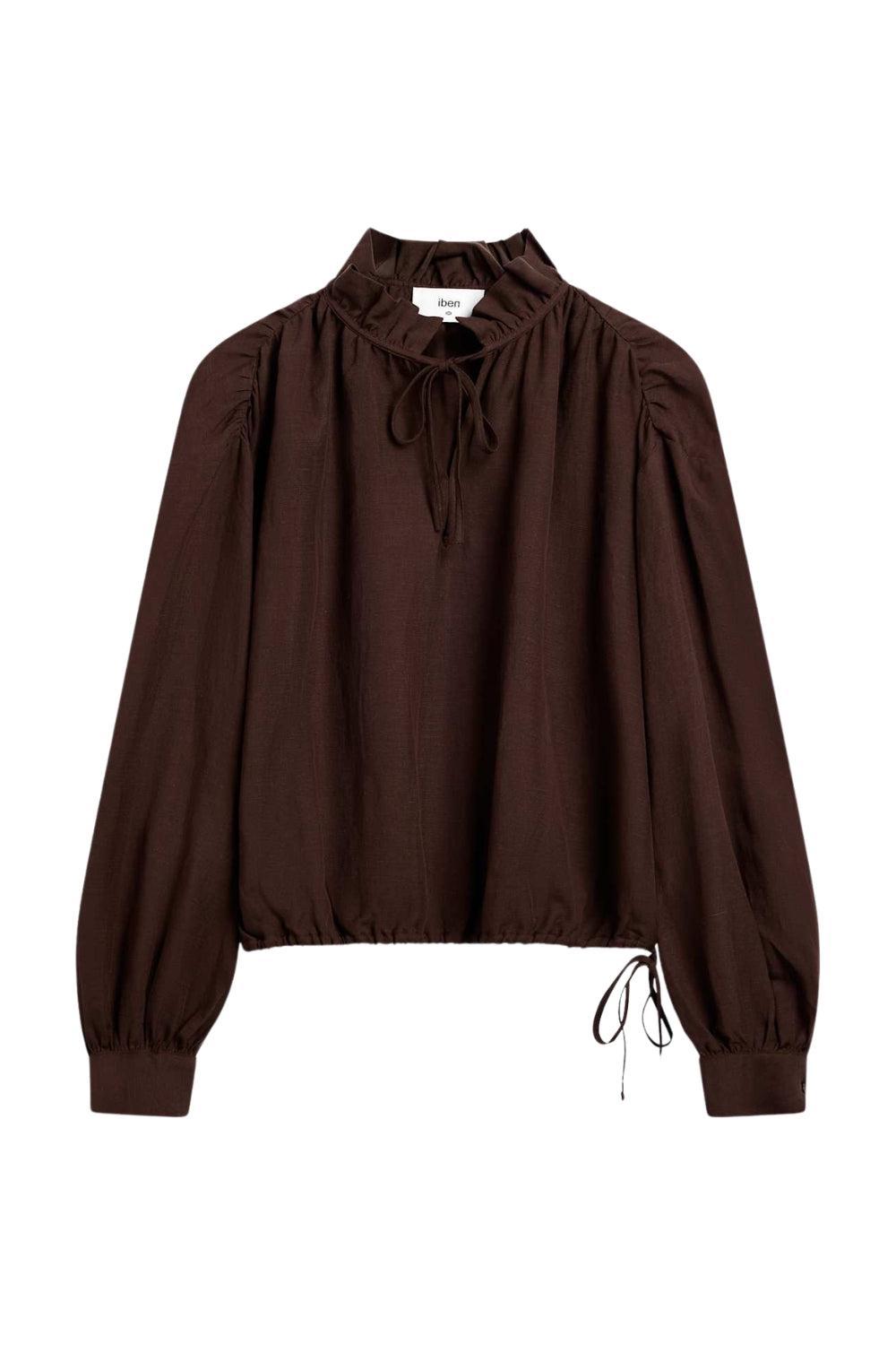 Brooke Blouse Cocoa Brown