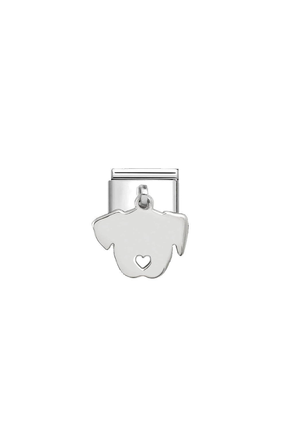 CHARMS 925 Sterling Silver Dog Face Pendant