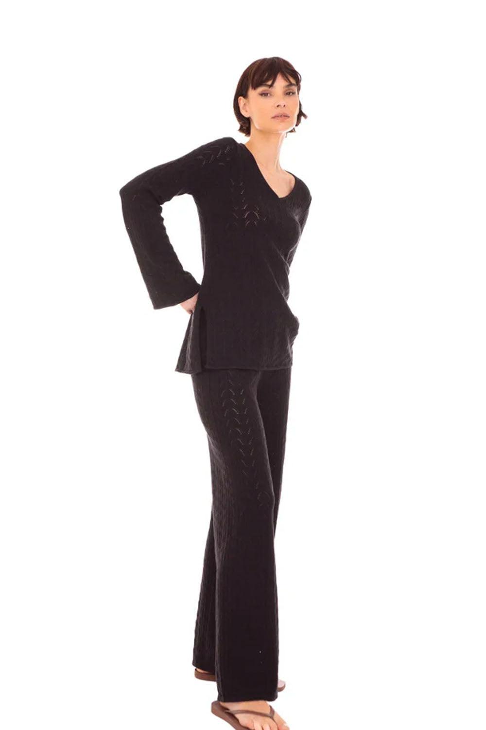 Cabana Trouser Black