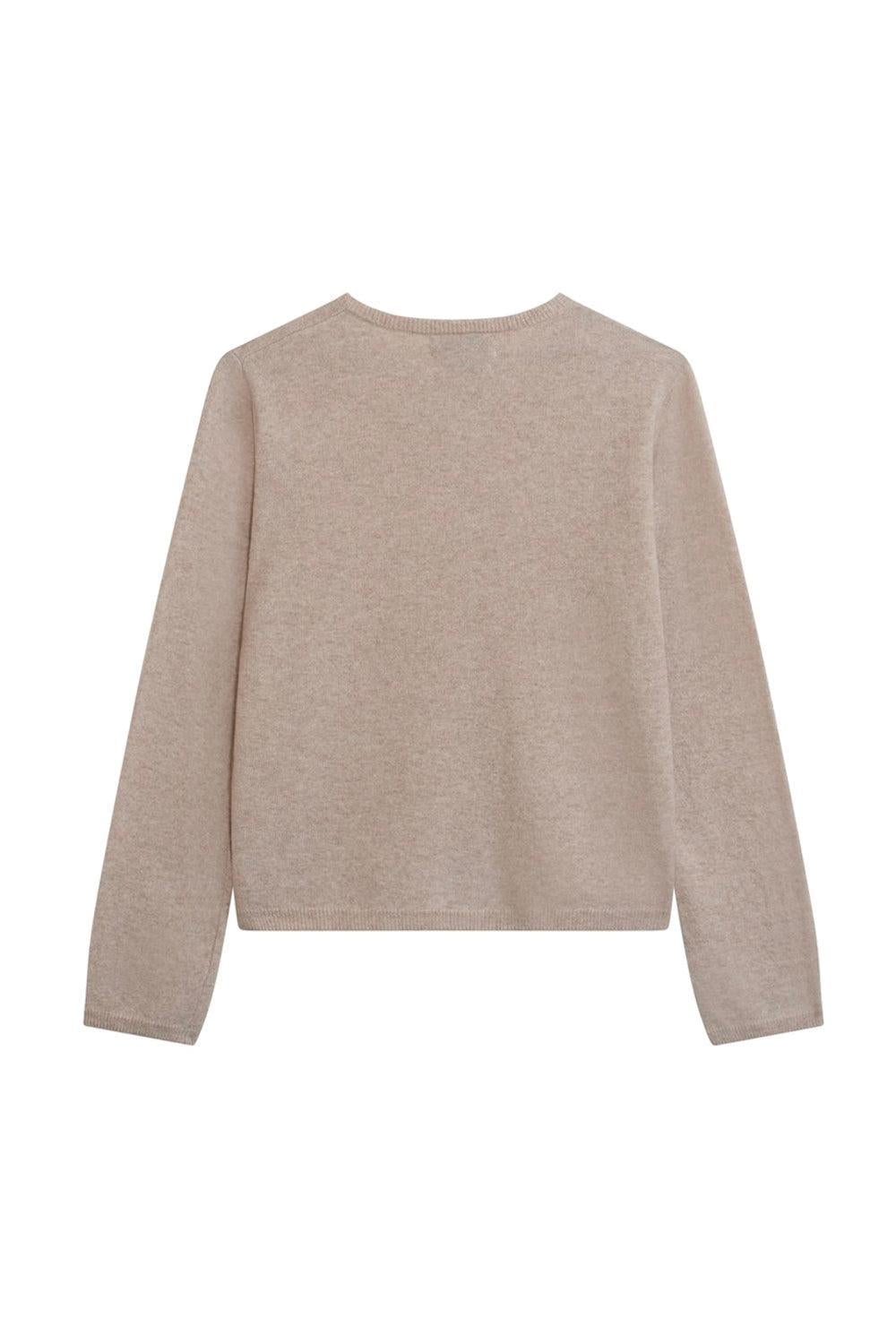 Calais Lt Beige mel Cardigan