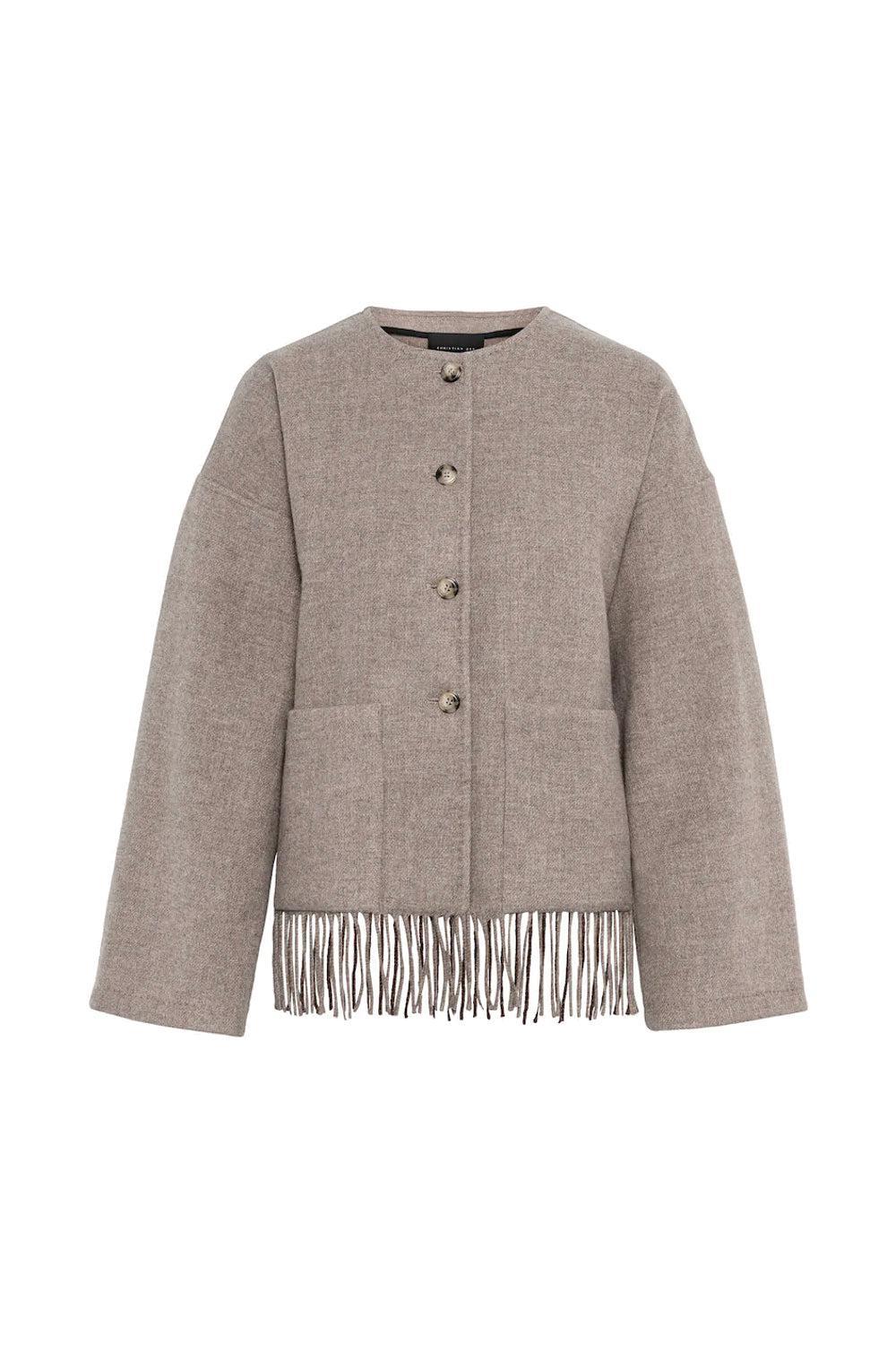 Carla Lambswool jacket Desert