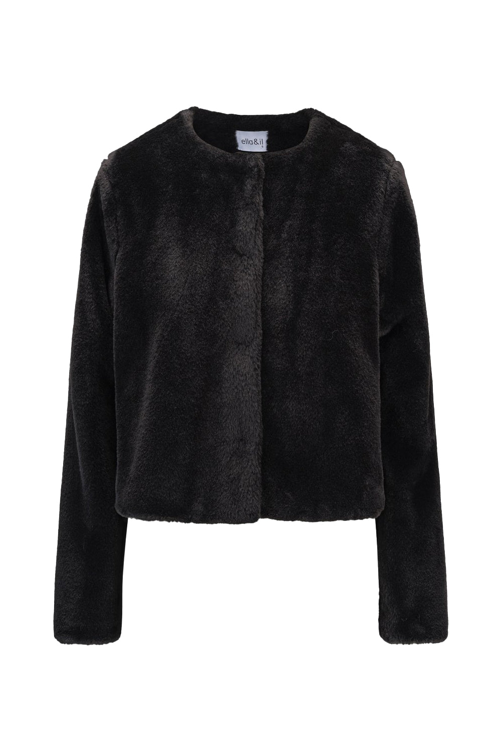 Carro Fake Fur Jacket Black