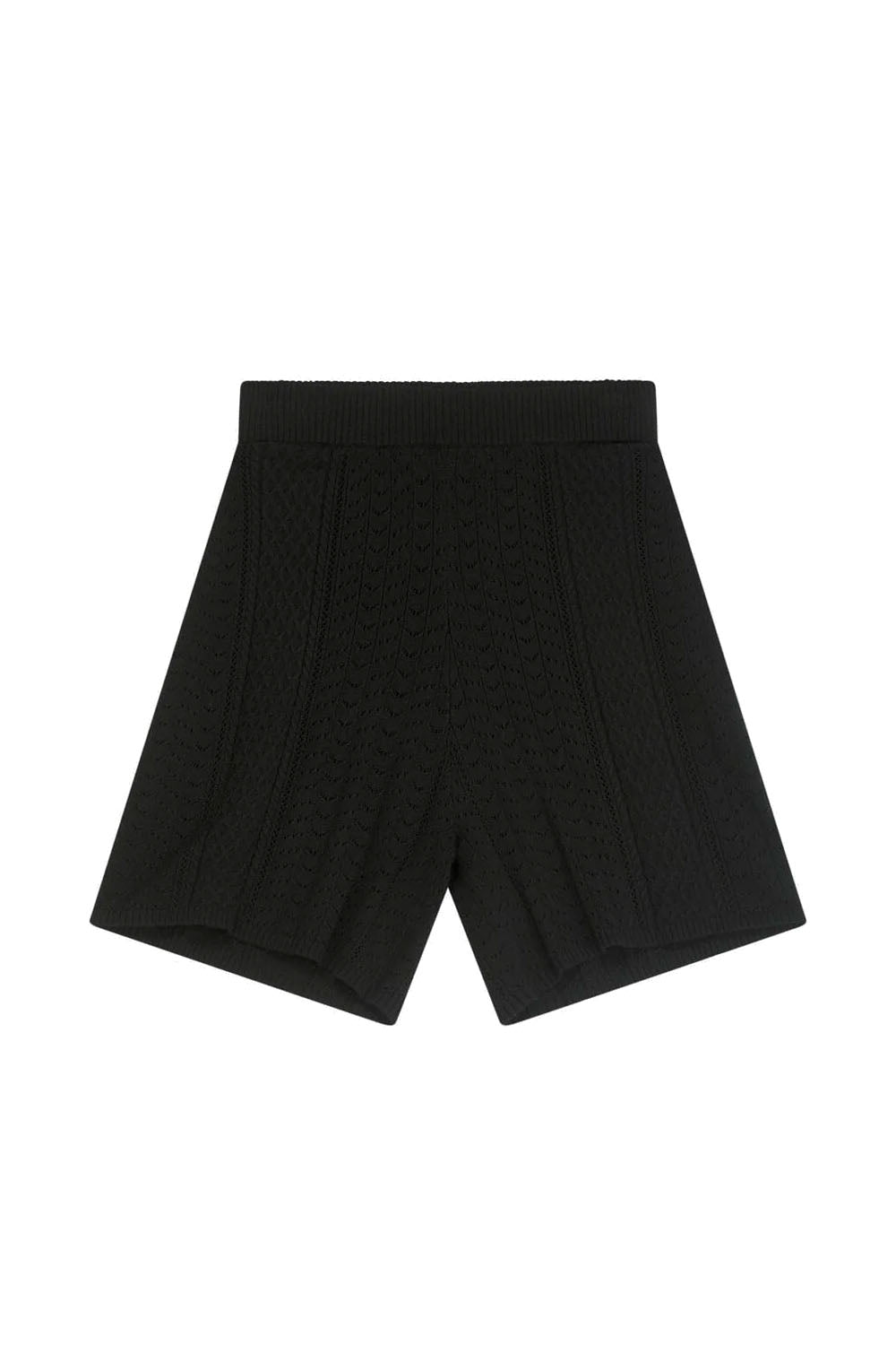 Casa Mix Knit Shorts Black