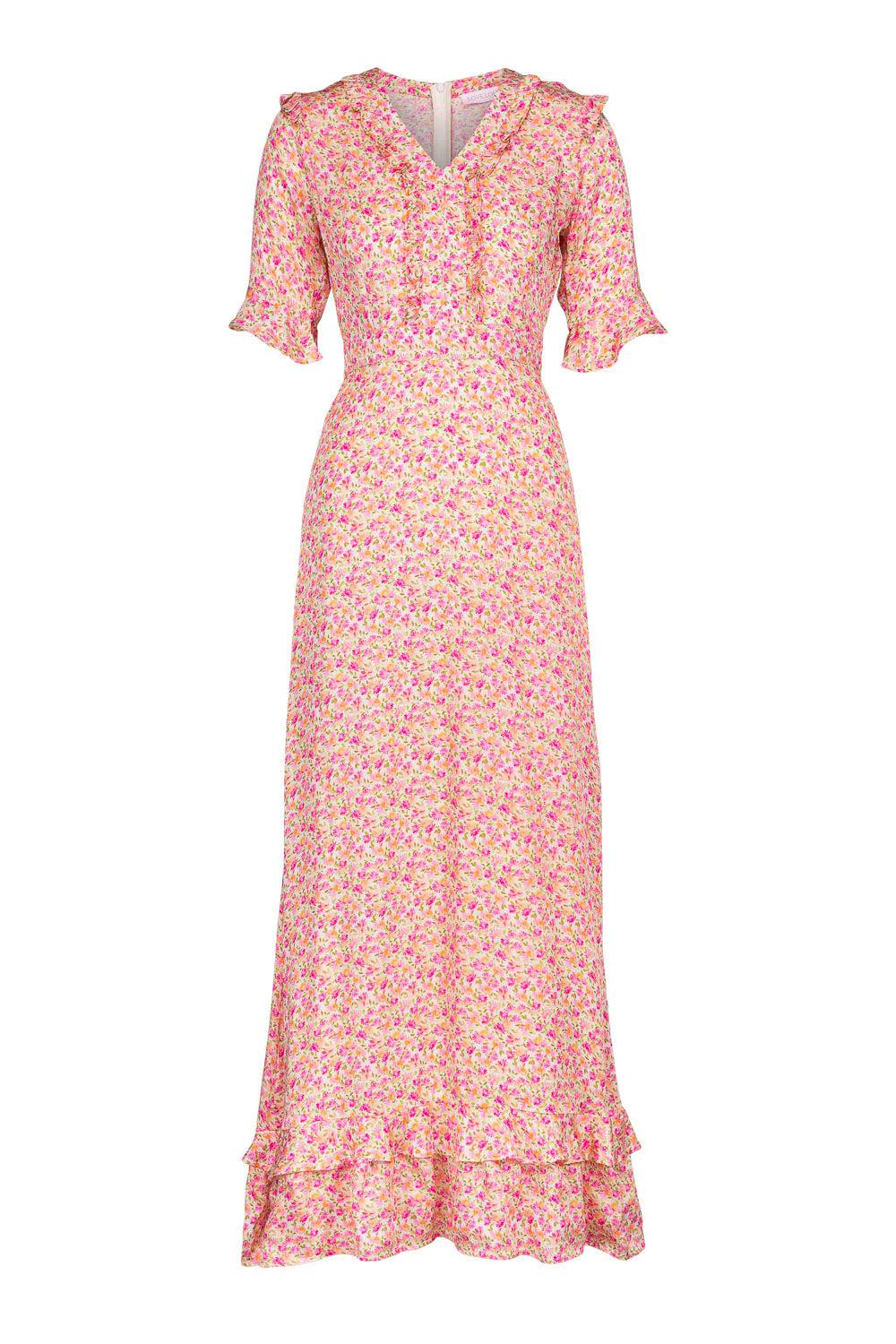 Catalina Maxi Dress Peachy Pink
