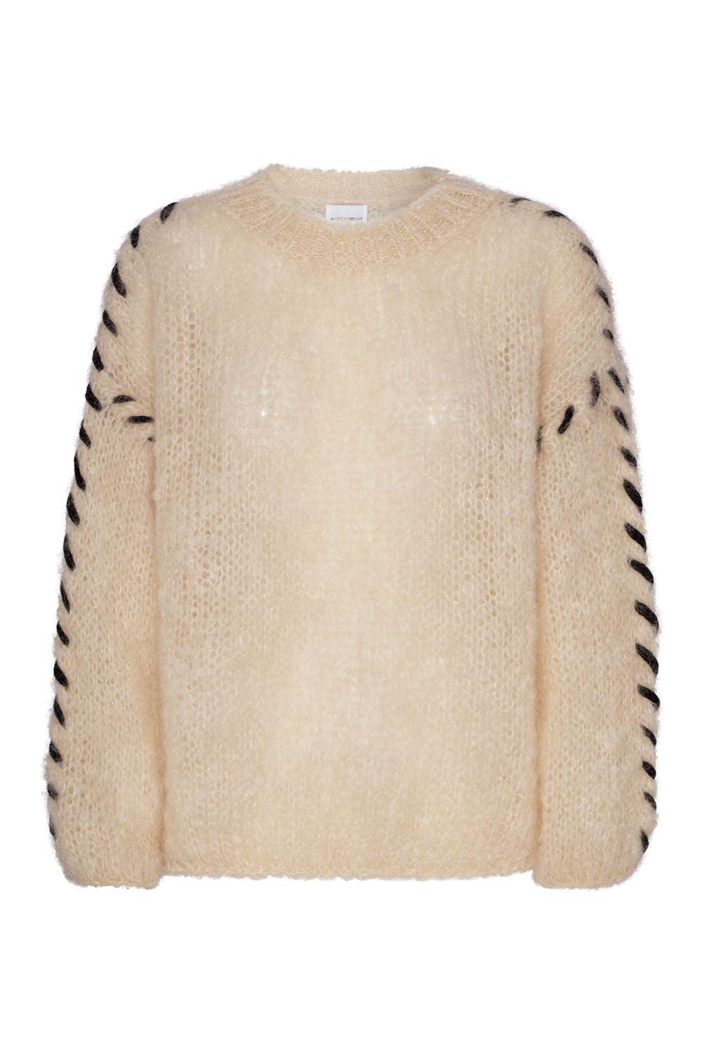 Catia Mohair Stitch Pullover Almond