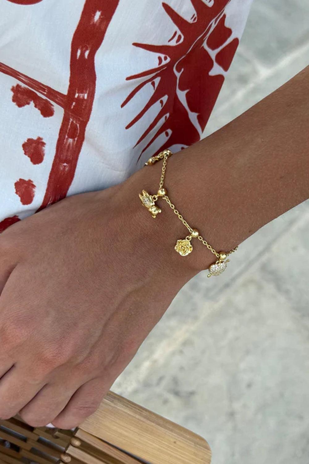 Charm Bracelet Gold